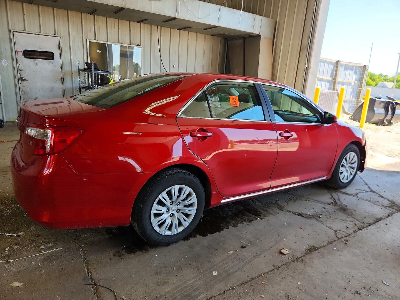 2012 Toyota Camry Le Red vin: 4T1BF1FK4CU548503