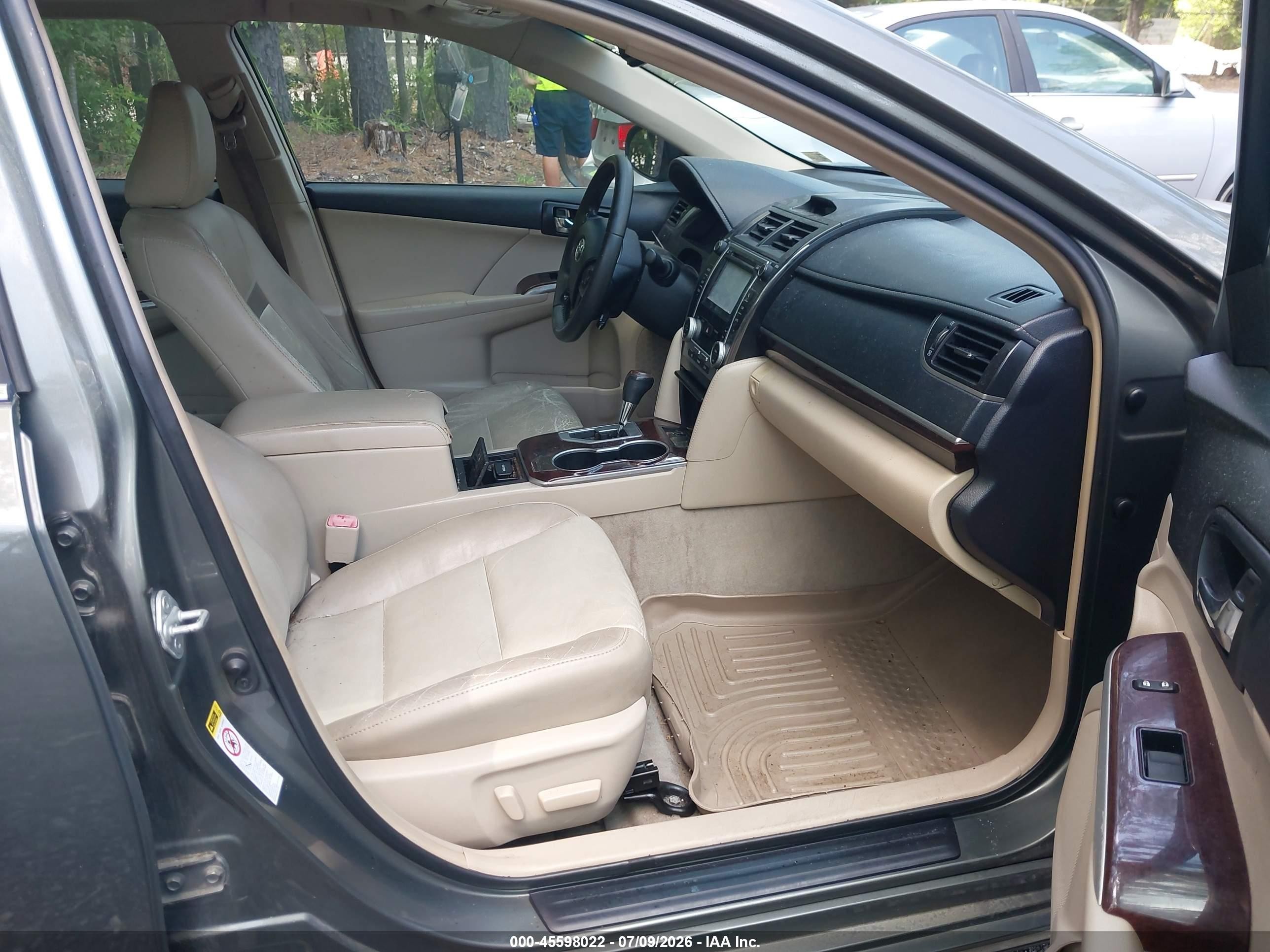 2012 Toyota Camry Xle Green vin: 4T1BF1FK4CU552504