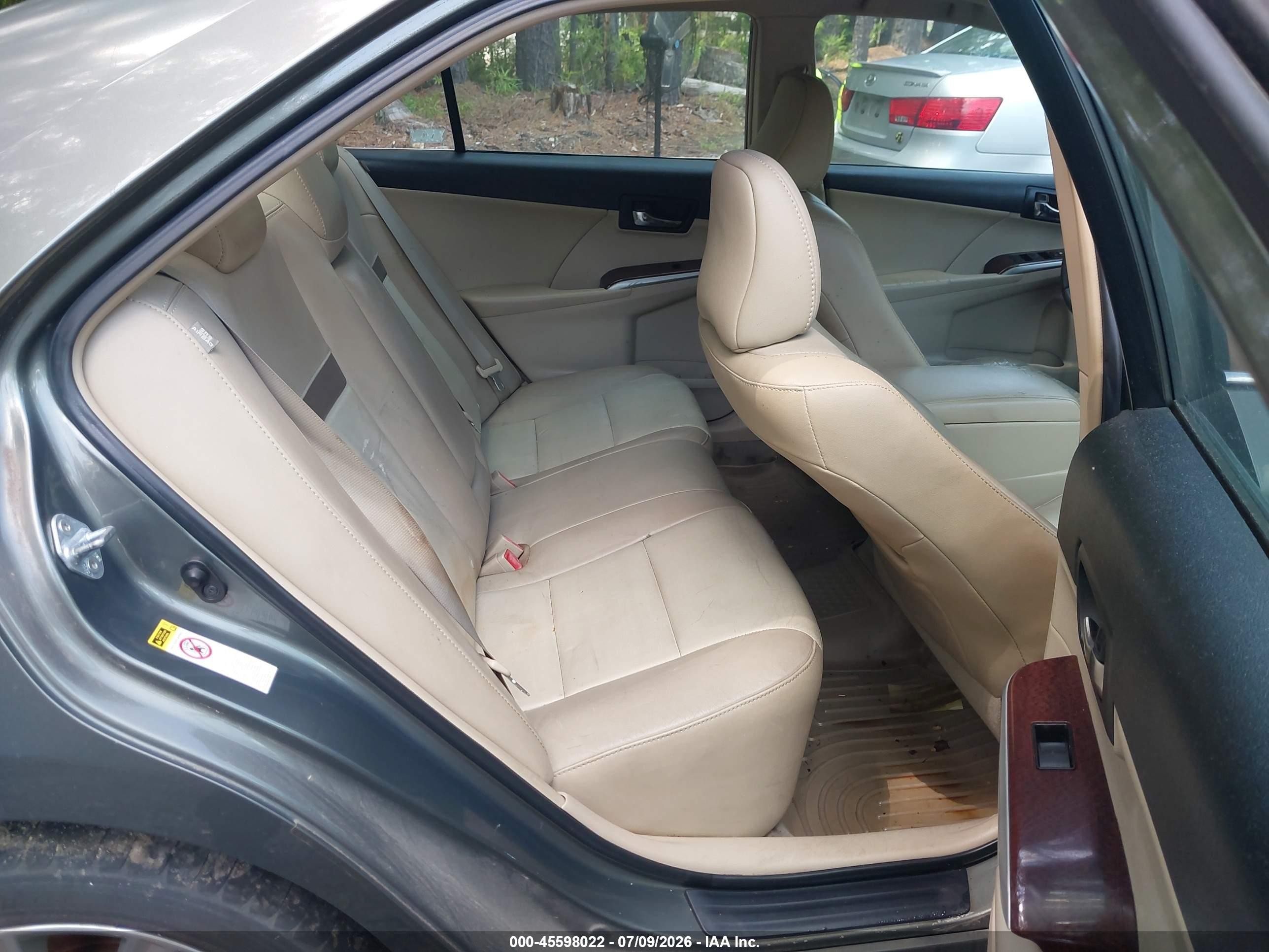 2012 Toyota Camry Xle Green vin: 4T1BF1FK4CU552504