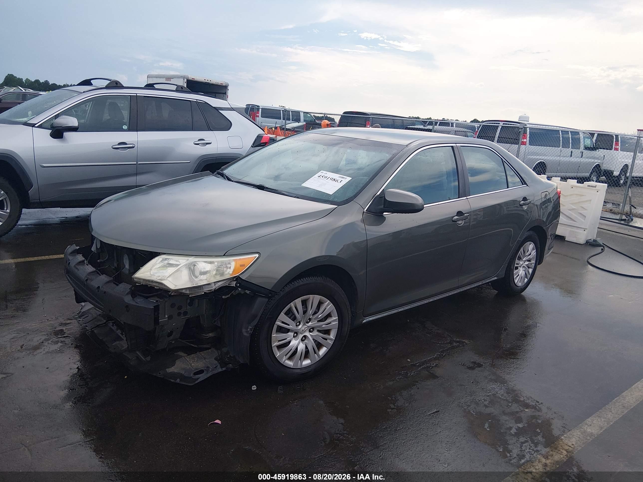 2012 Toyota Camry Le Pewter vin: 4T1BF1FK4CU554463