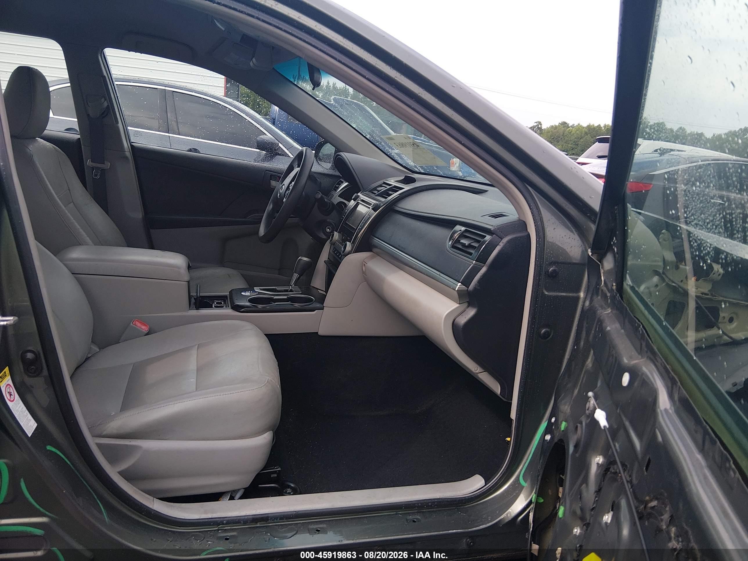 2012 Toyota Camry Le Pewter vin: 4T1BF1FK4CU554463