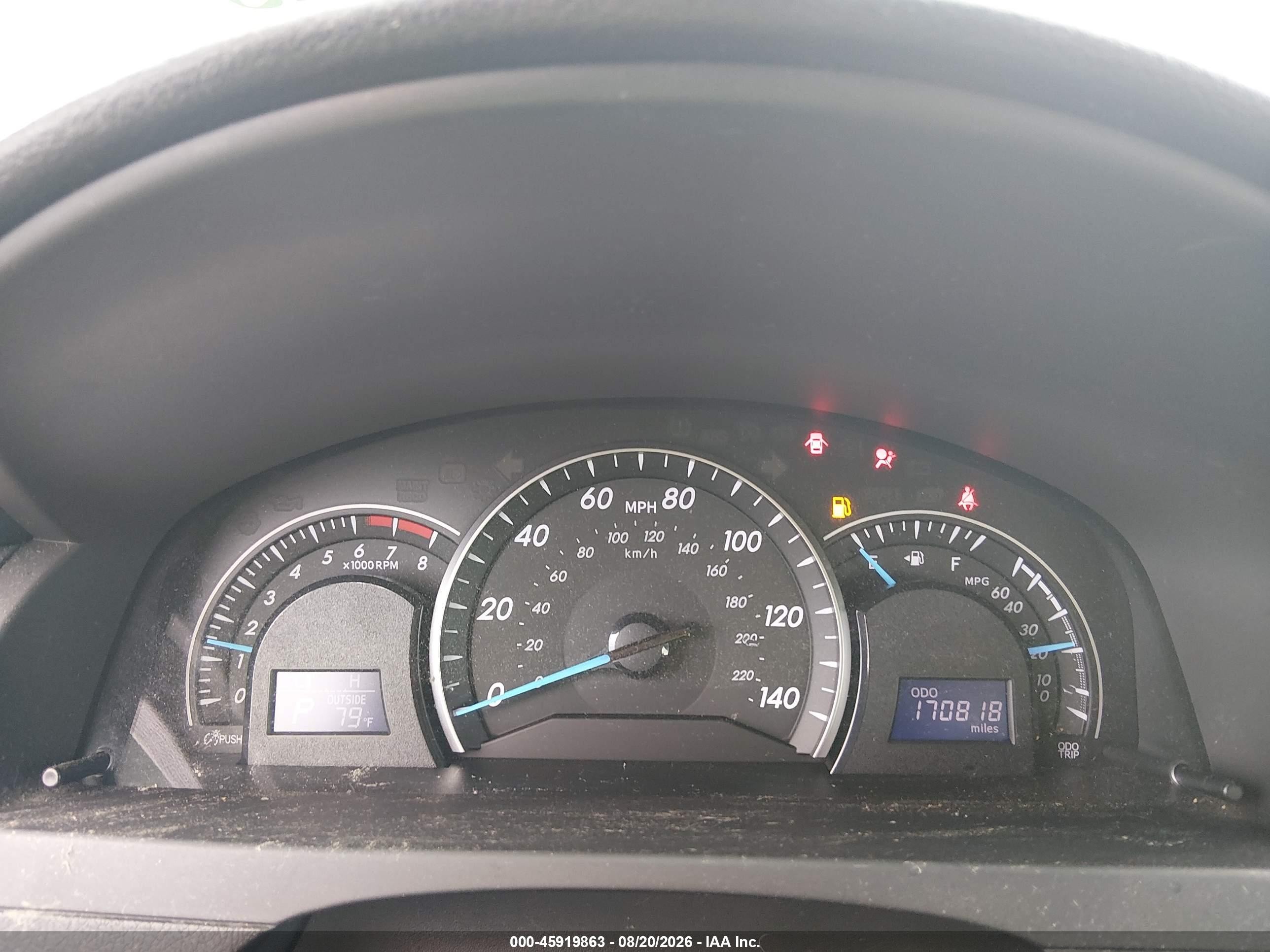 2012 Toyota Camry Le Pewter vin: 4T1BF1FK4CU554463
