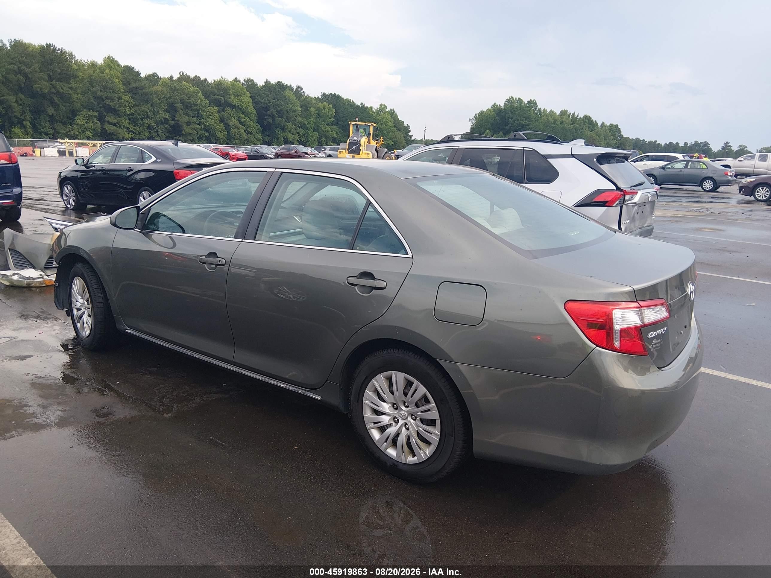 2012 Toyota Camry Le Pewter vin: 4T1BF1FK4CU554463