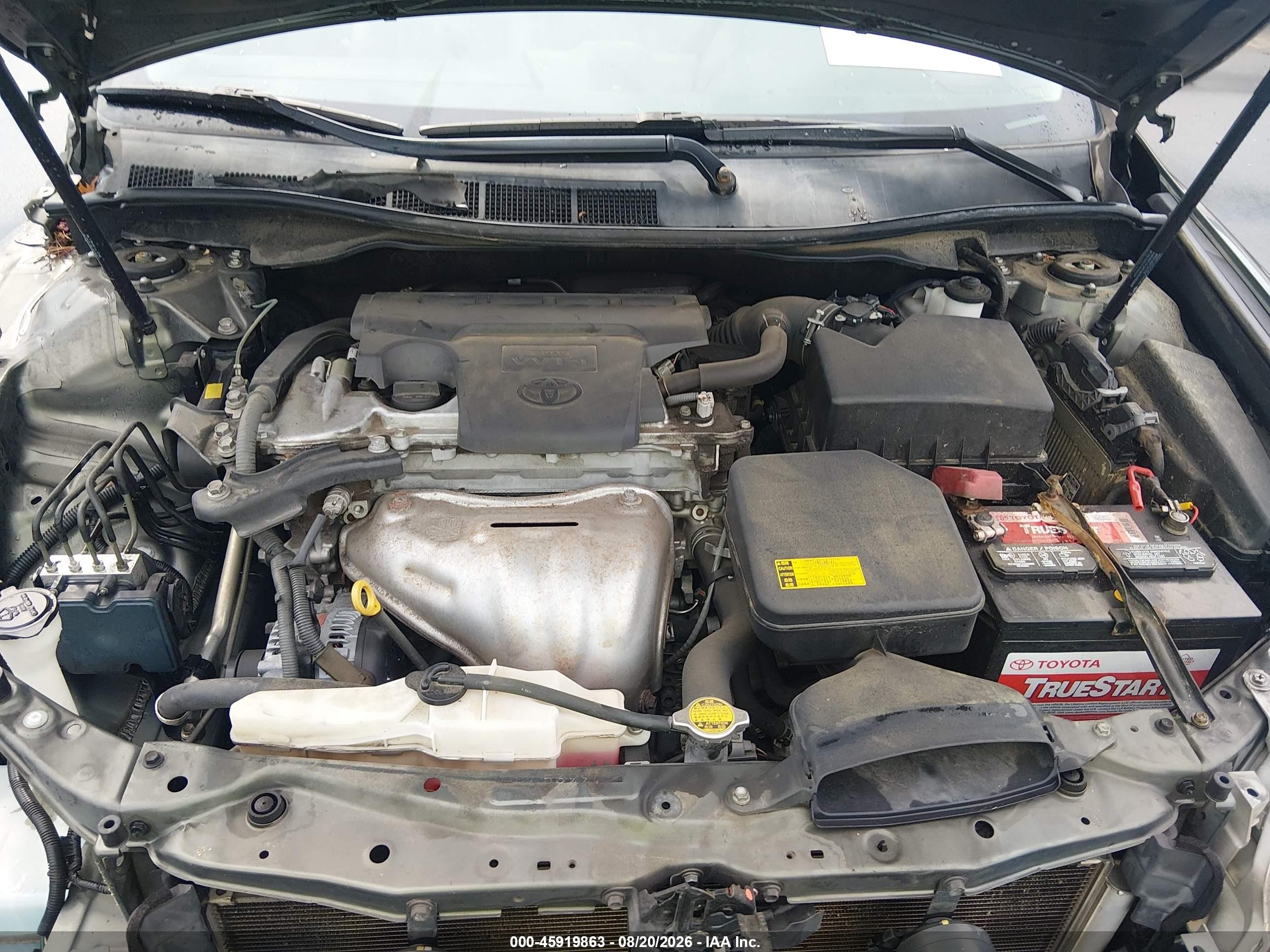 2012 Toyota Camry Le Pewter vin: 4T1BF1FK4CU554463