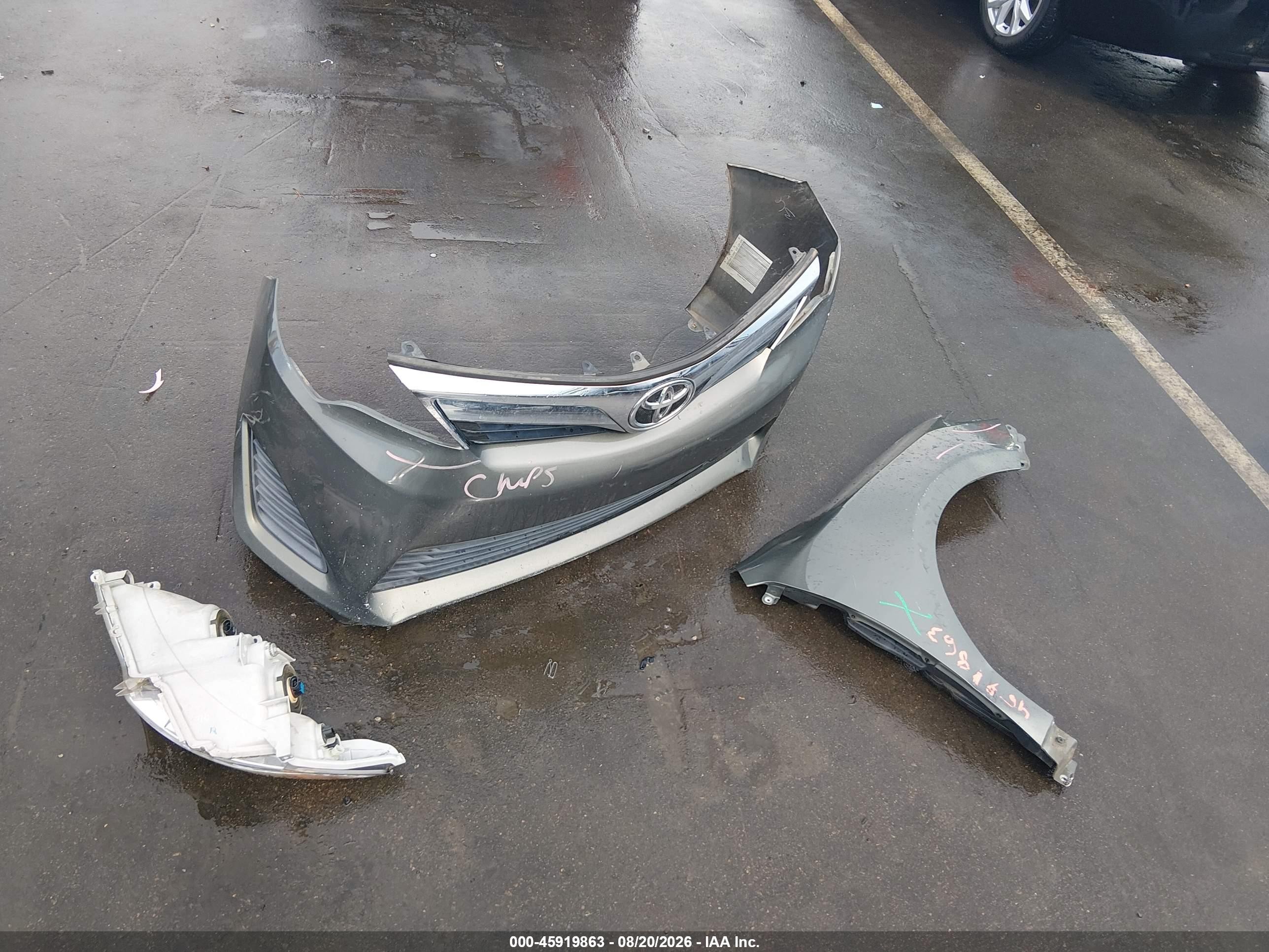 2012 Toyota Camry Le Pewter vin: 4T1BF1FK4CU554463