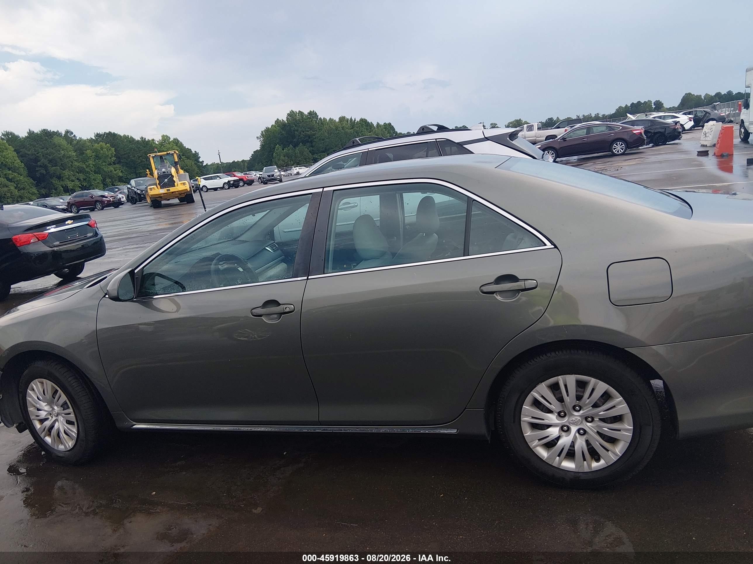 2012 Toyota Camry Le Pewter vin: 4T1BF1FK4CU554463