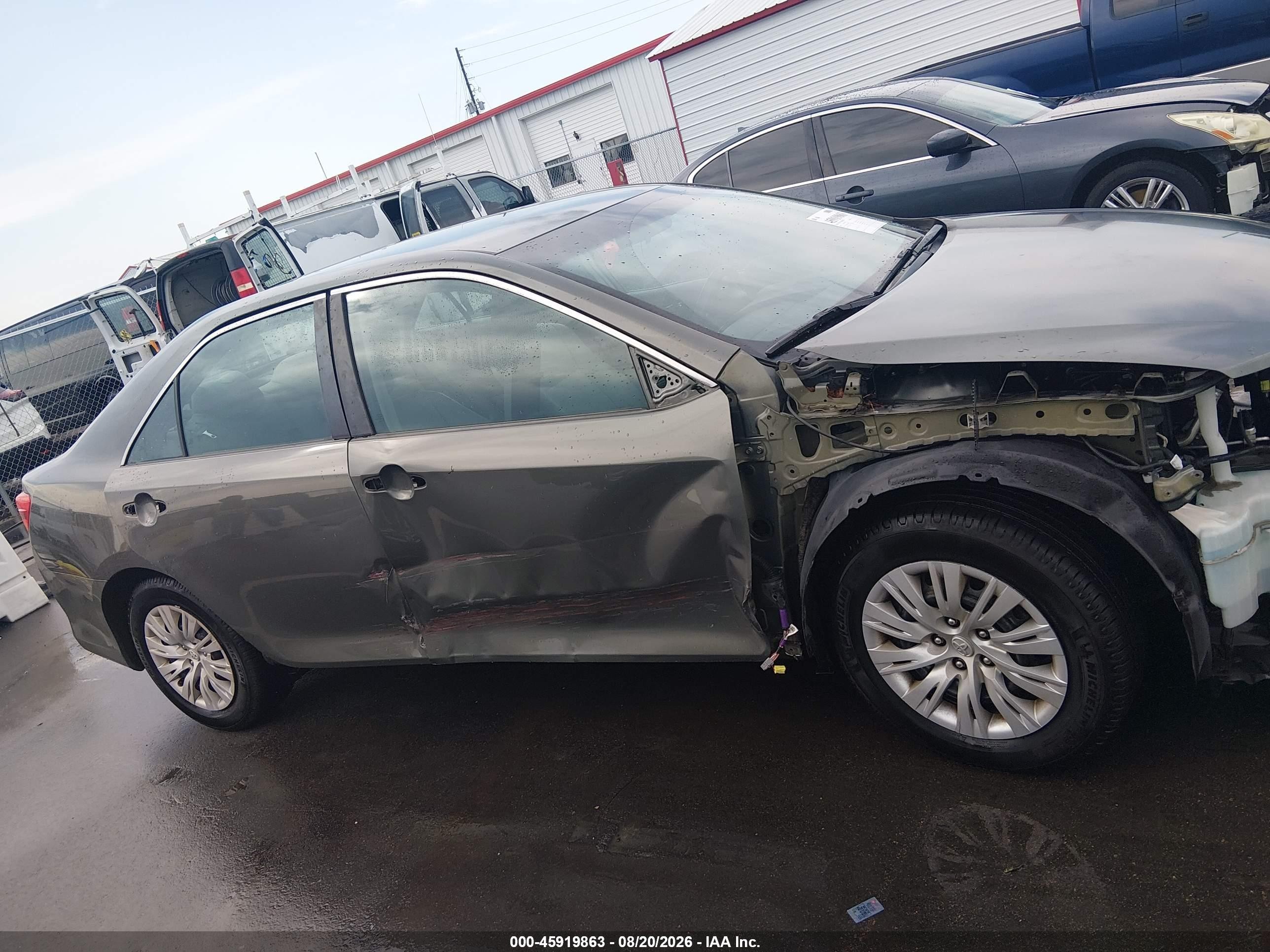 2012 Toyota Camry Le Pewter vin: 4T1BF1FK4CU554463