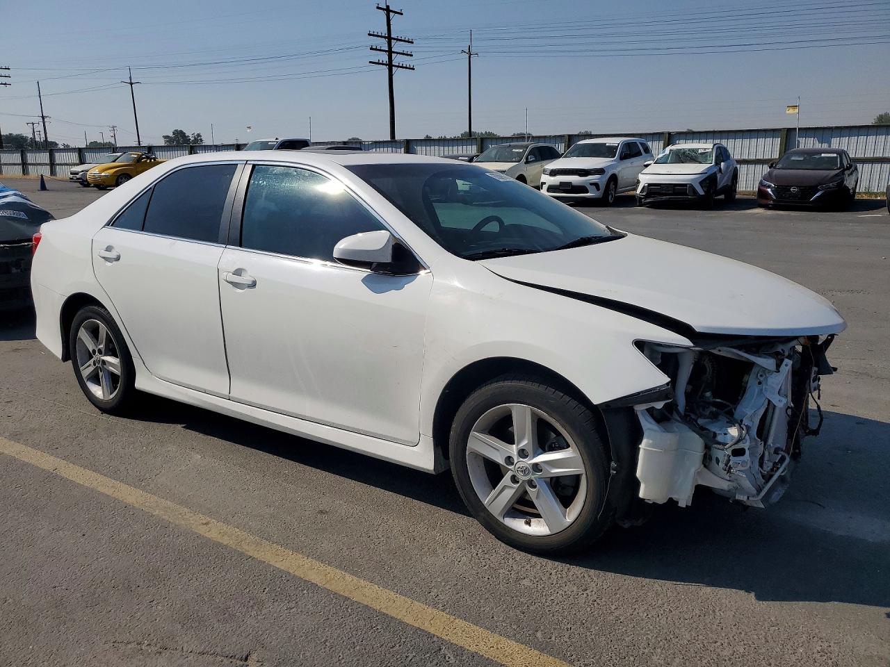 2012 Toyota Camry Se White vin: 4T1BF1FK4CU568167