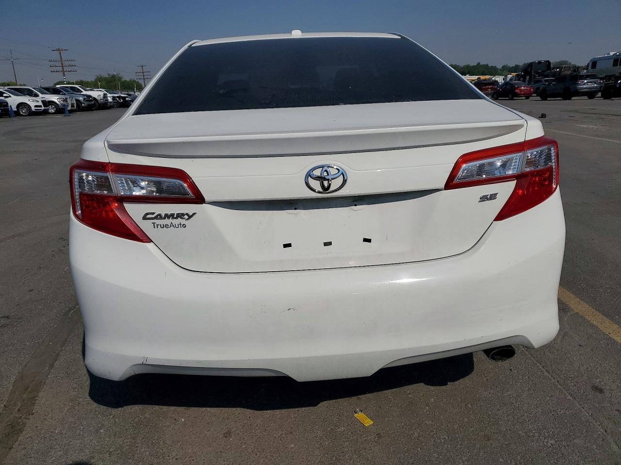 2012 Toyota Camry Se White vin: 4T1BF1FK4CU568167