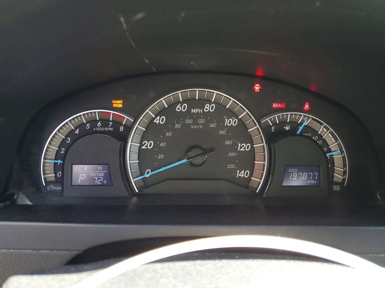 2012 Toyota Camry Se Серый vin: 4T1BF1FK4CU572025