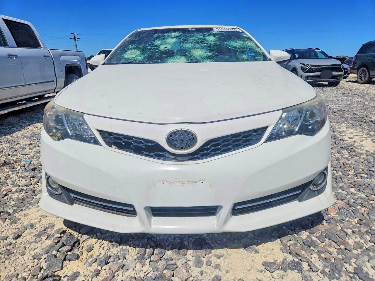 2012 Toyota Camry Se White vin: 4T1BF1FK4CU576544
