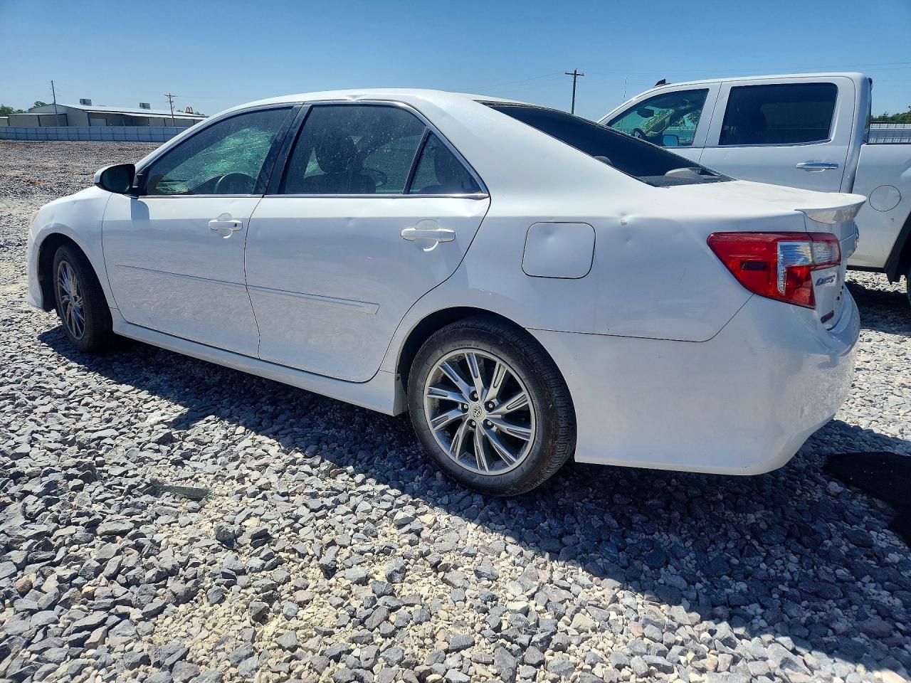 2012 Toyota Camry Se White vin: 4T1BF1FK4CU576544