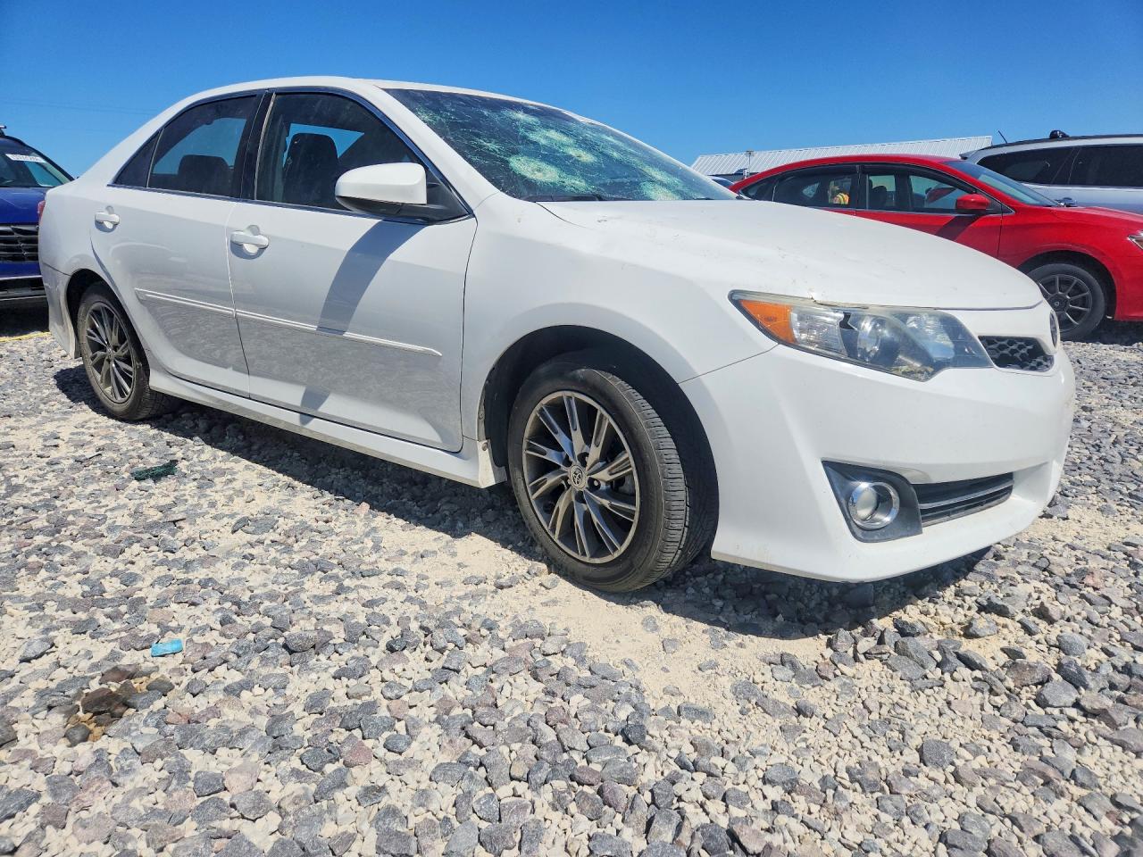 2012 Toyota Camry Se White vin: 4T1BF1FK4CU576544