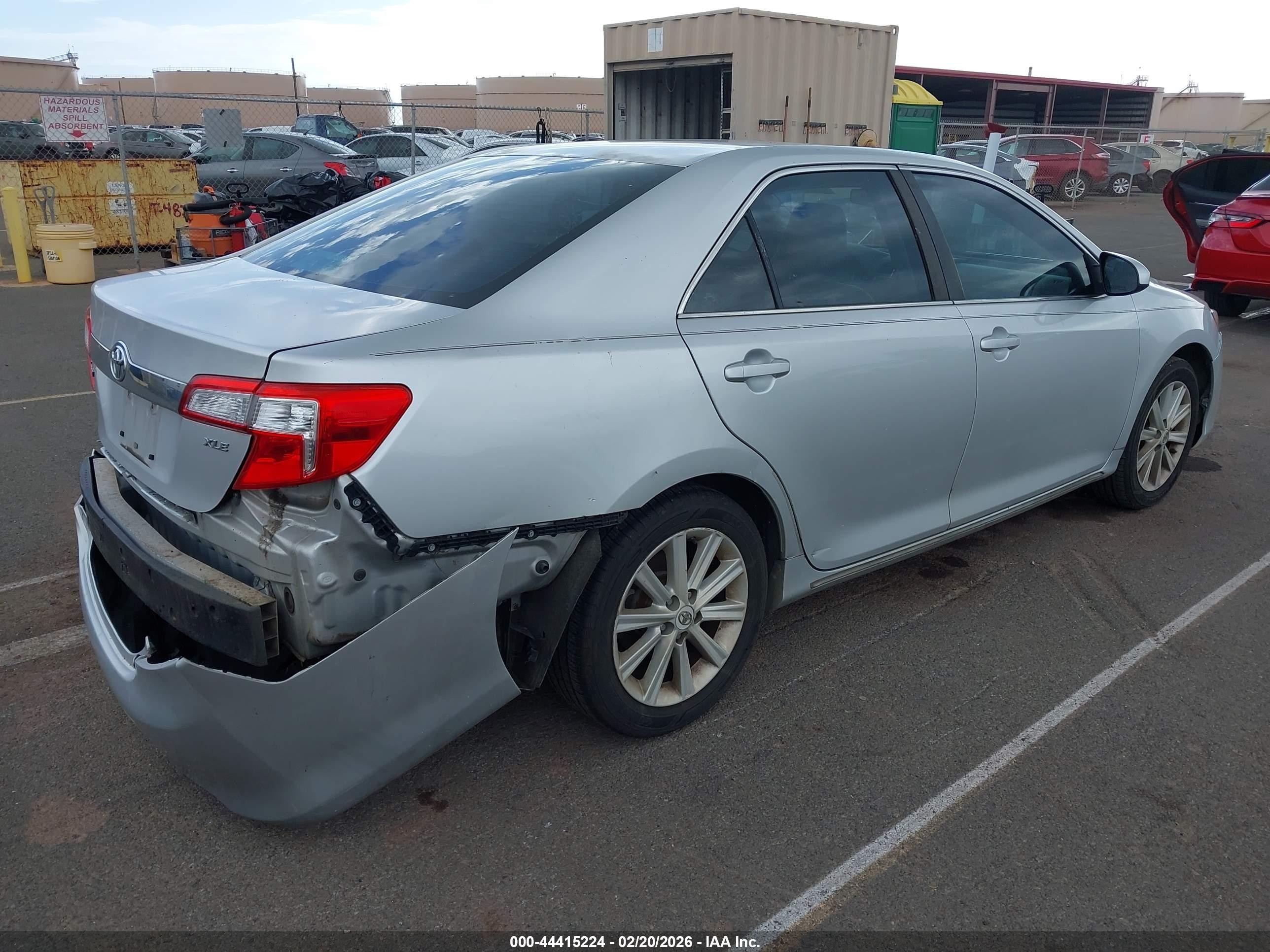 2012 Toyota Camry Xle Silver vin: 4T1BF1FK4CU580786