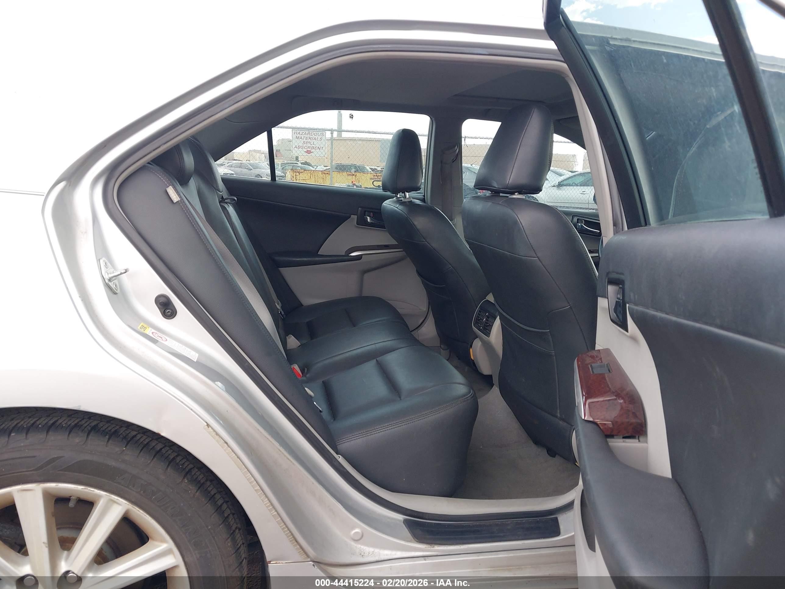 2012 Toyota Camry Xle Silver vin: 4T1BF1FK4CU580786