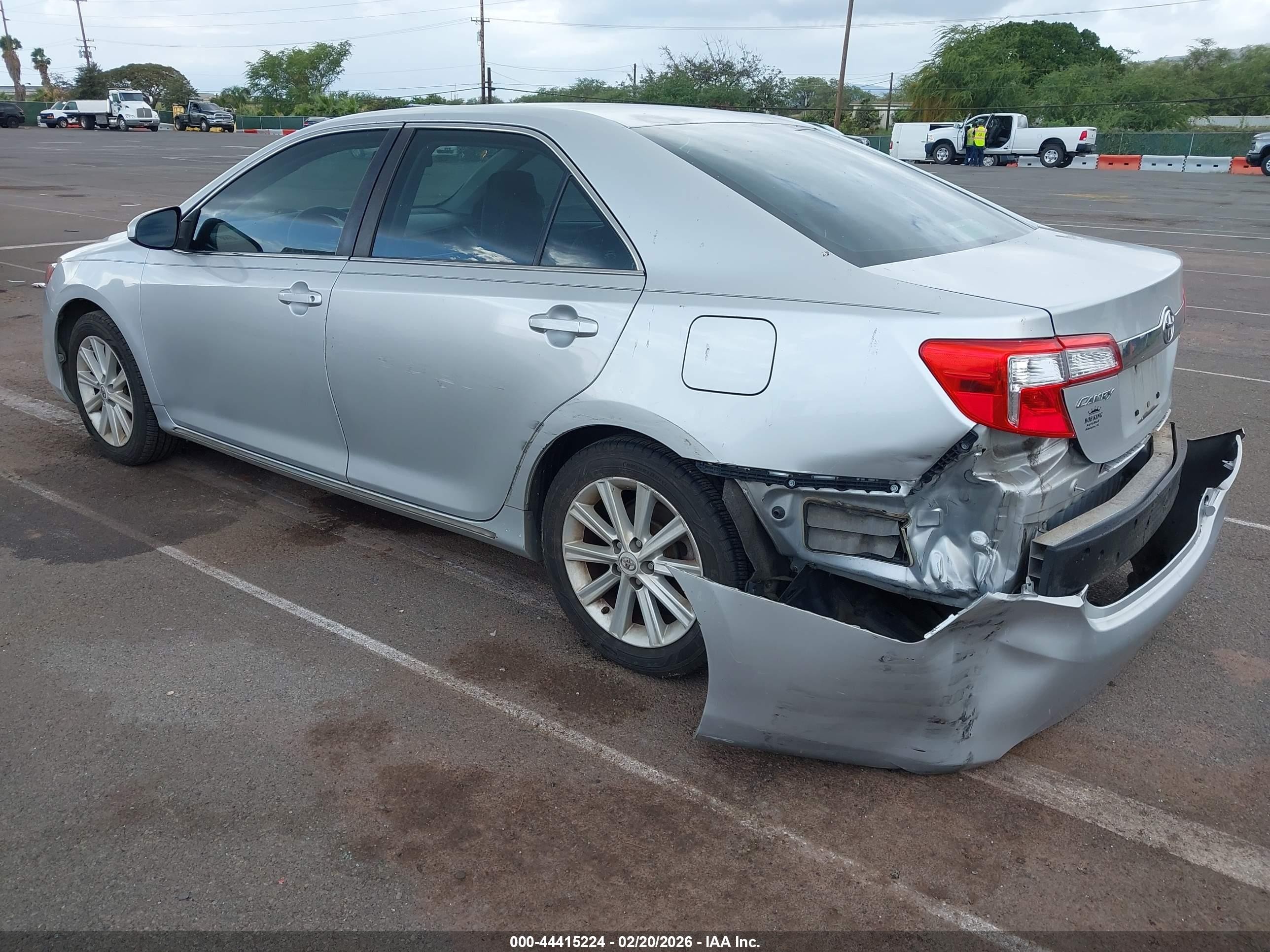 2012 Toyota Camry Xle Silver vin: 4T1BF1FK4CU580786