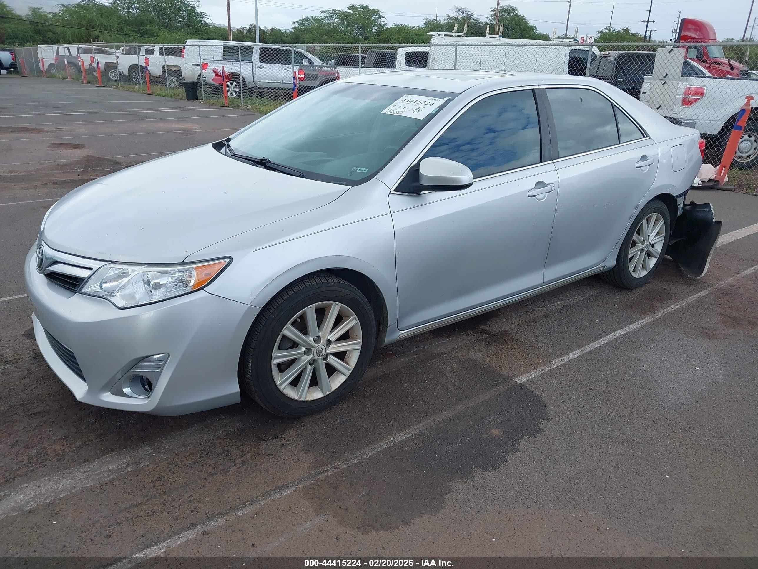 2012 Toyota Camry Xle Silver vin: 4T1BF1FK4CU580786