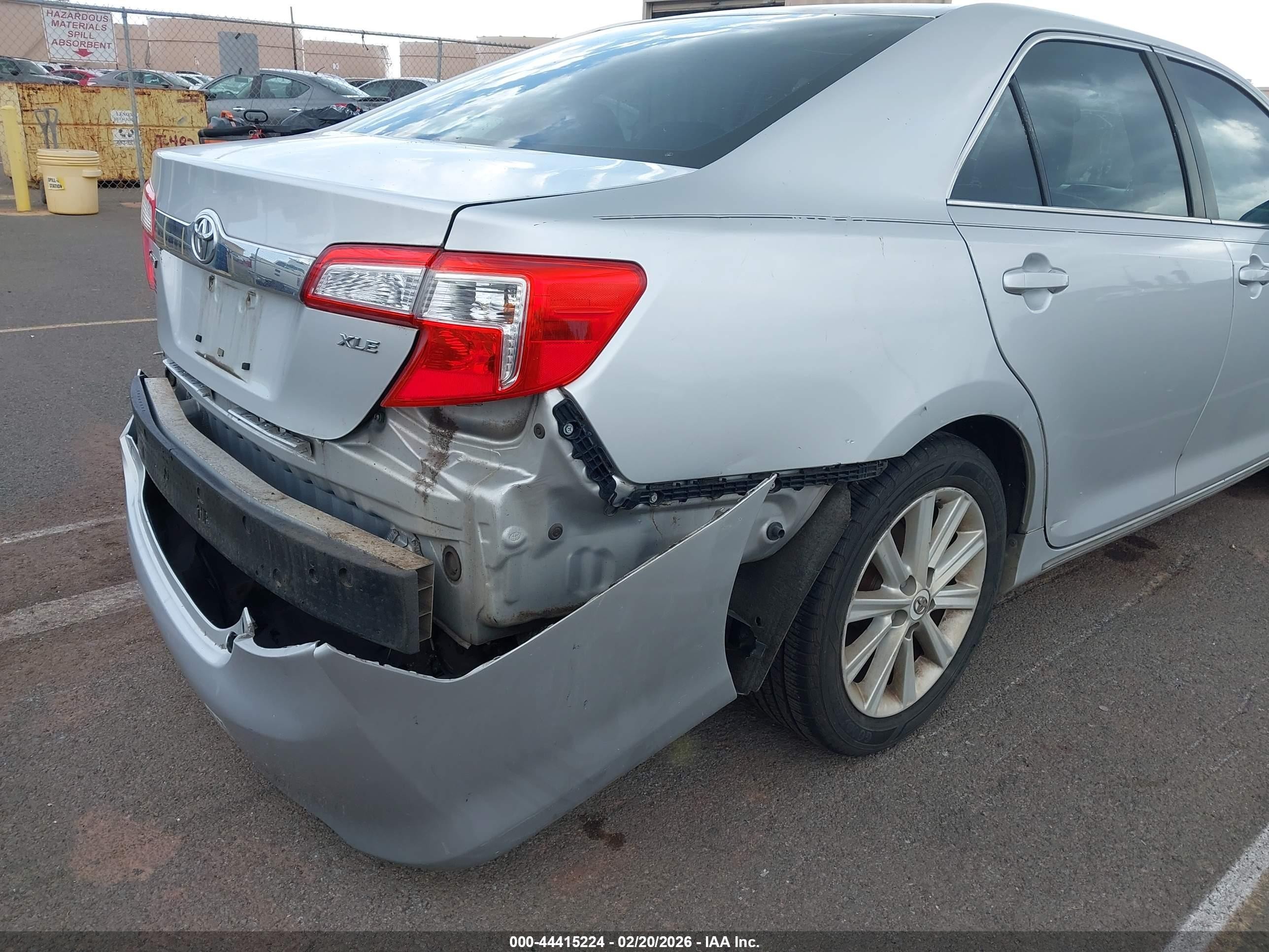2012 Toyota Camry Xle Silver vin: 4T1BF1FK4CU580786