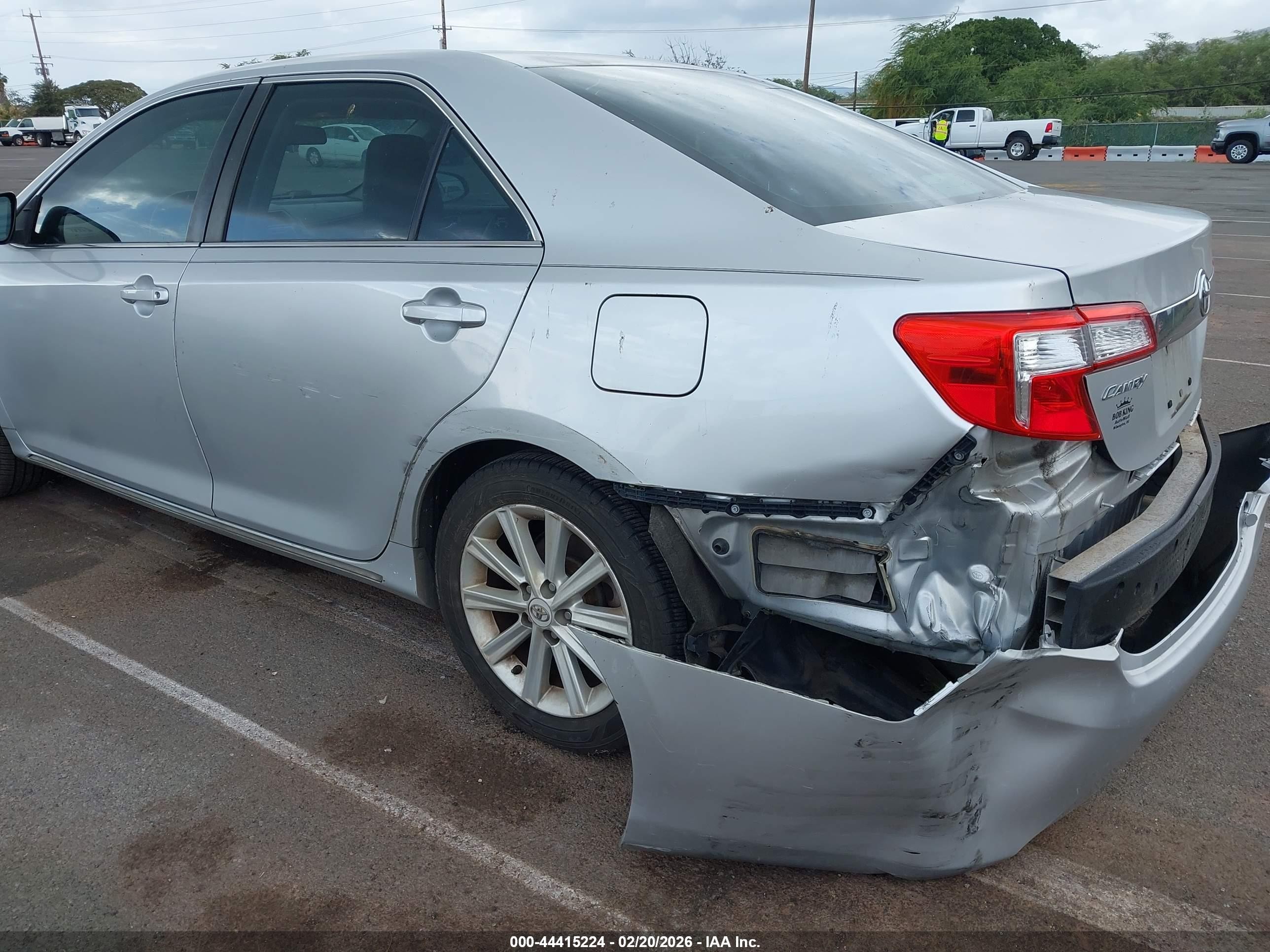 2012 Toyota Camry Xle Silver vin: 4T1BF1FK4CU580786