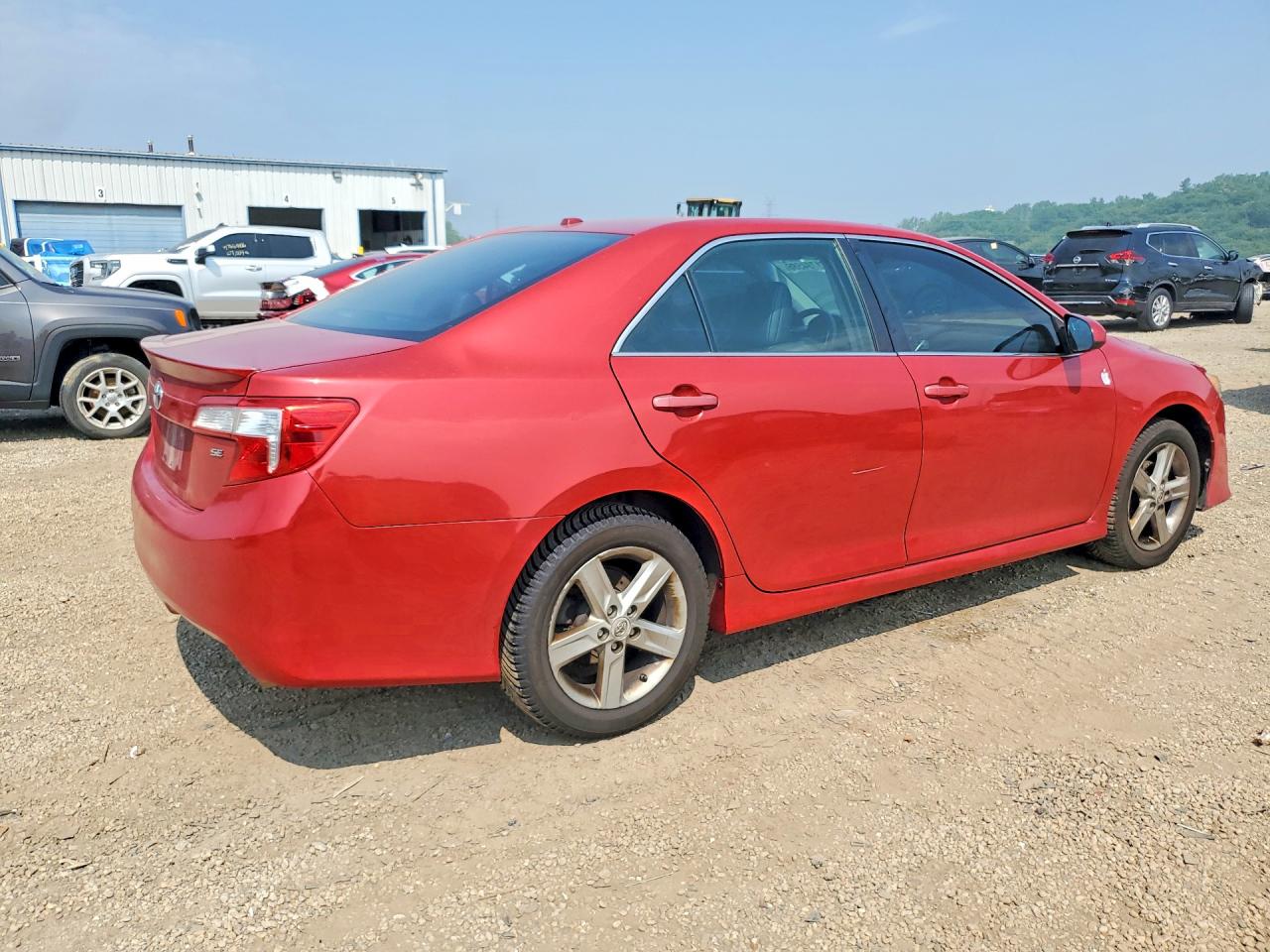 2012 Toyota Camry Se Burgundy vin: 4T1BF1FK4CU594736