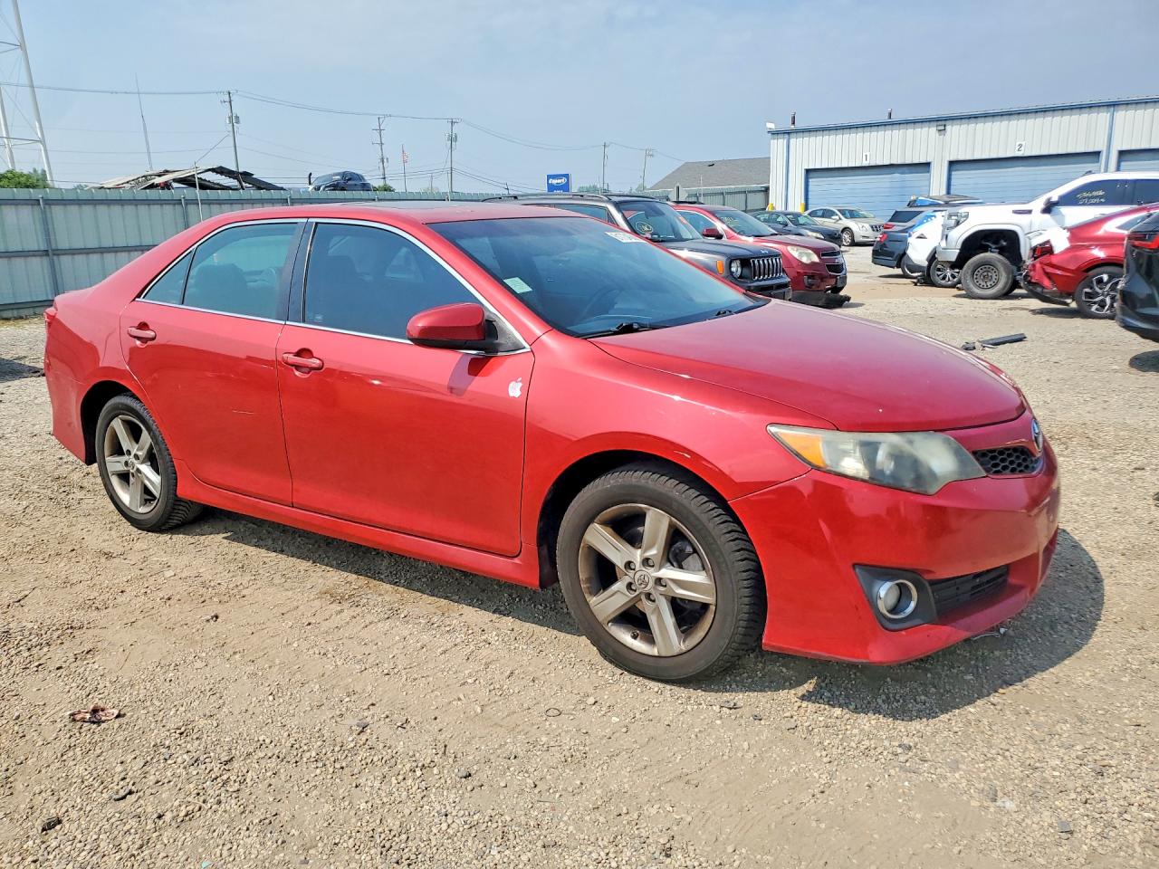 2012 Toyota Camry Se Burgundy vin: 4T1BF1FK4CU594736