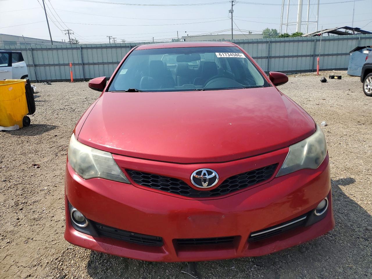 2012 Toyota Camry Se Burgundy vin: 4T1BF1FK4CU594736