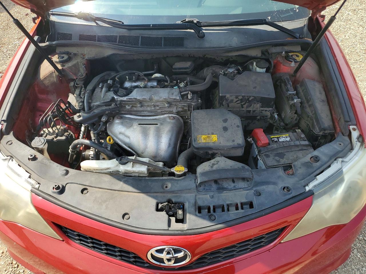 2012 Toyota Camry Se Burgundy vin: 4T1BF1FK4CU594736