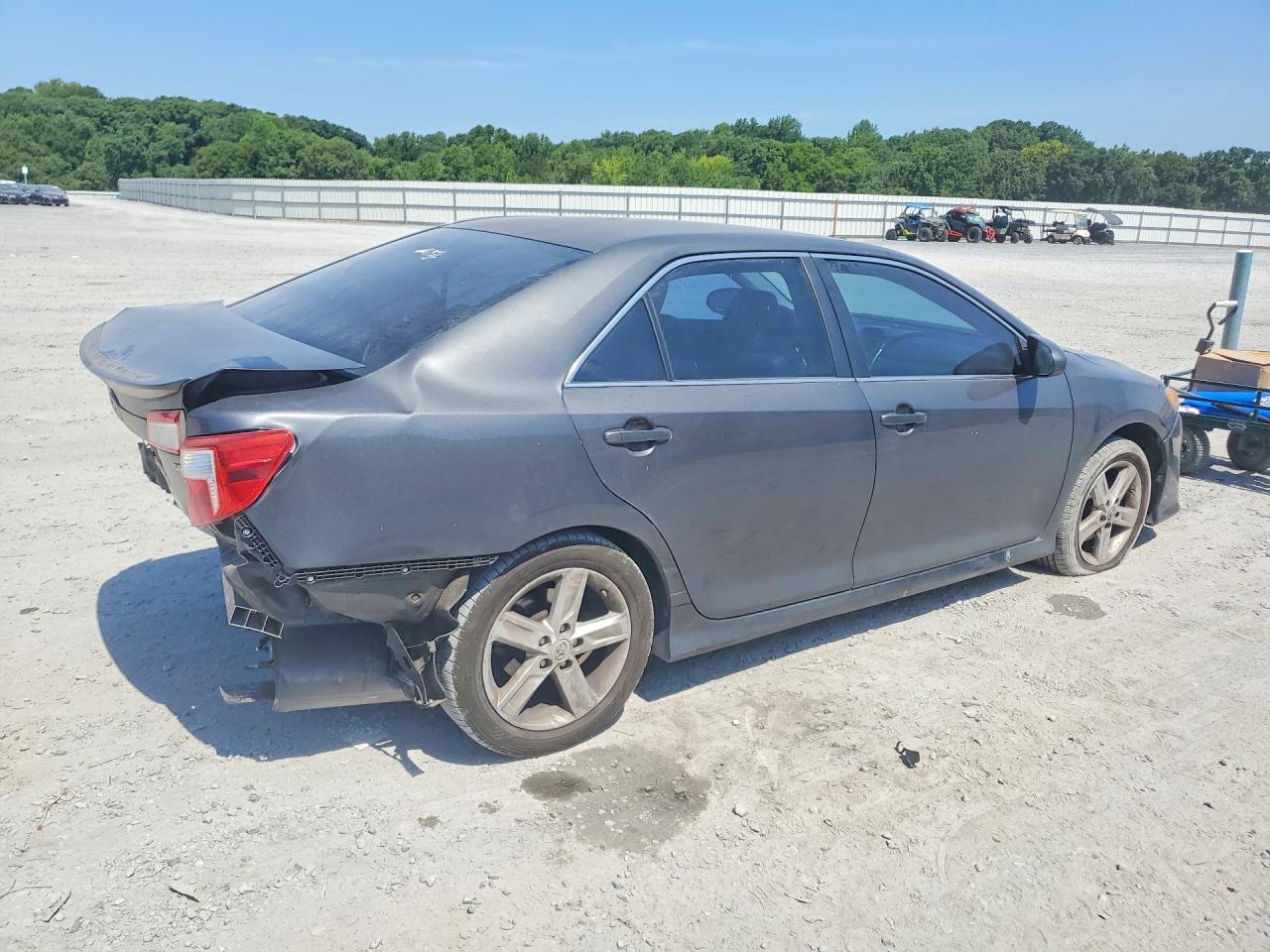 2012 Toyota Camry Se Gray vin: 4T1BF1FK4CU599323