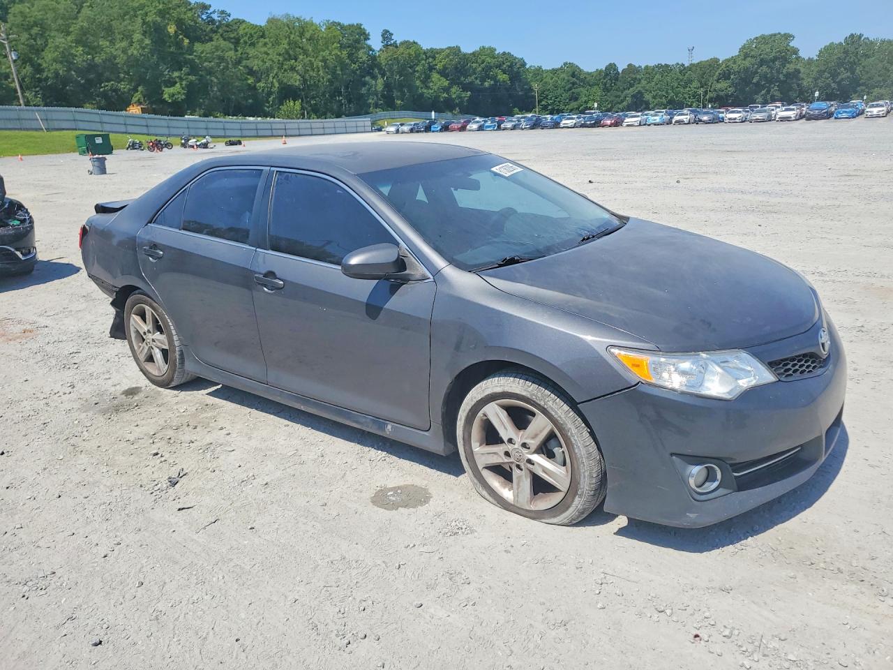 2012 Toyota Camry Se Gray vin: 4T1BF1FK4CU599323