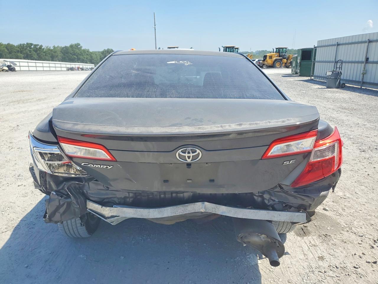 2012 Toyota Camry Se Gray vin: 4T1BF1FK4CU599323