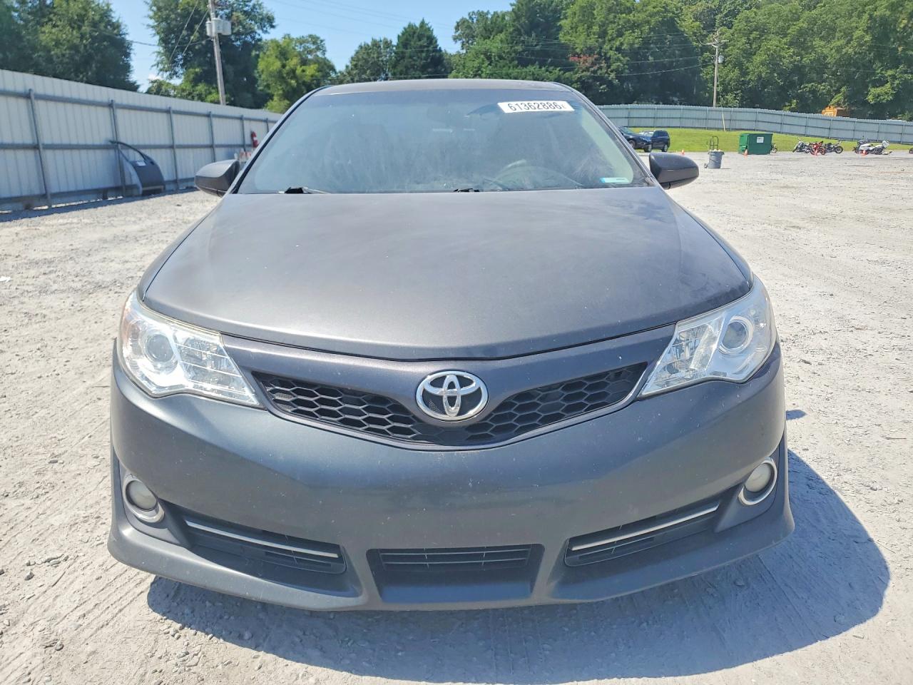 2012 Toyota Camry Se Gray vin: 4T1BF1FK4CU599323