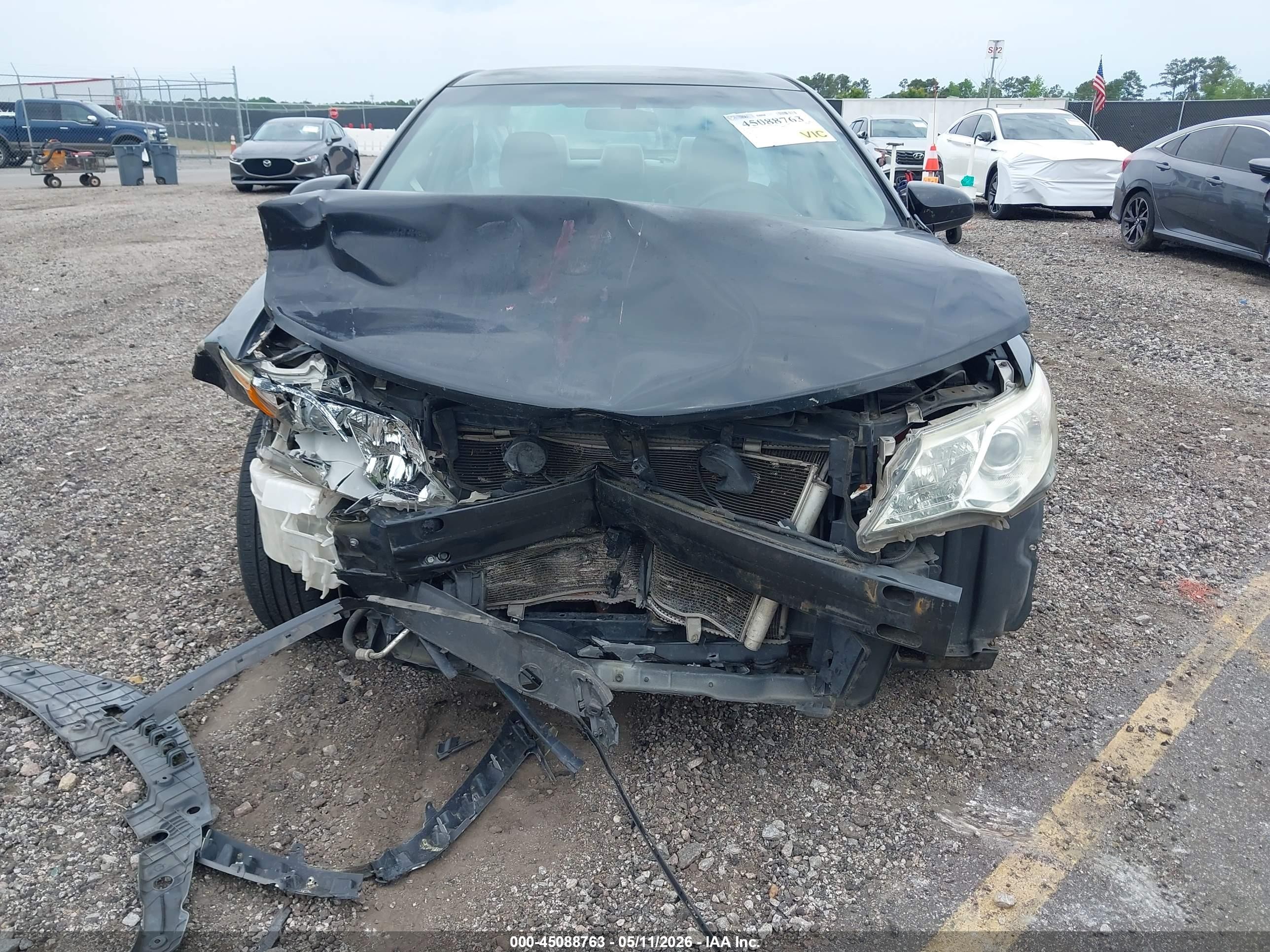 2012 Toyota Camry L Black vin: 4T1BF1FK4CU606450