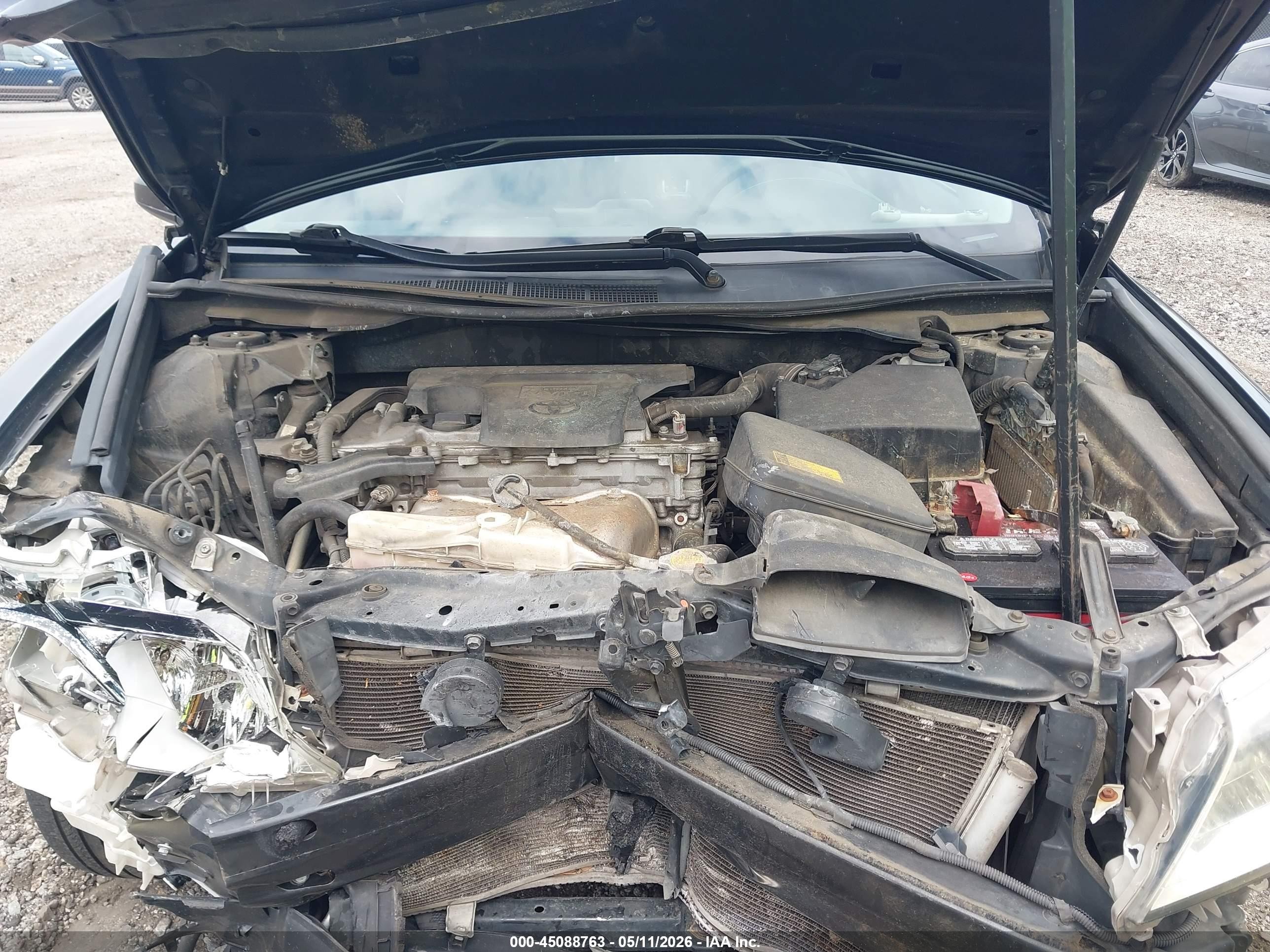 2012 Toyota Camry L Black vin: 4T1BF1FK4CU606450