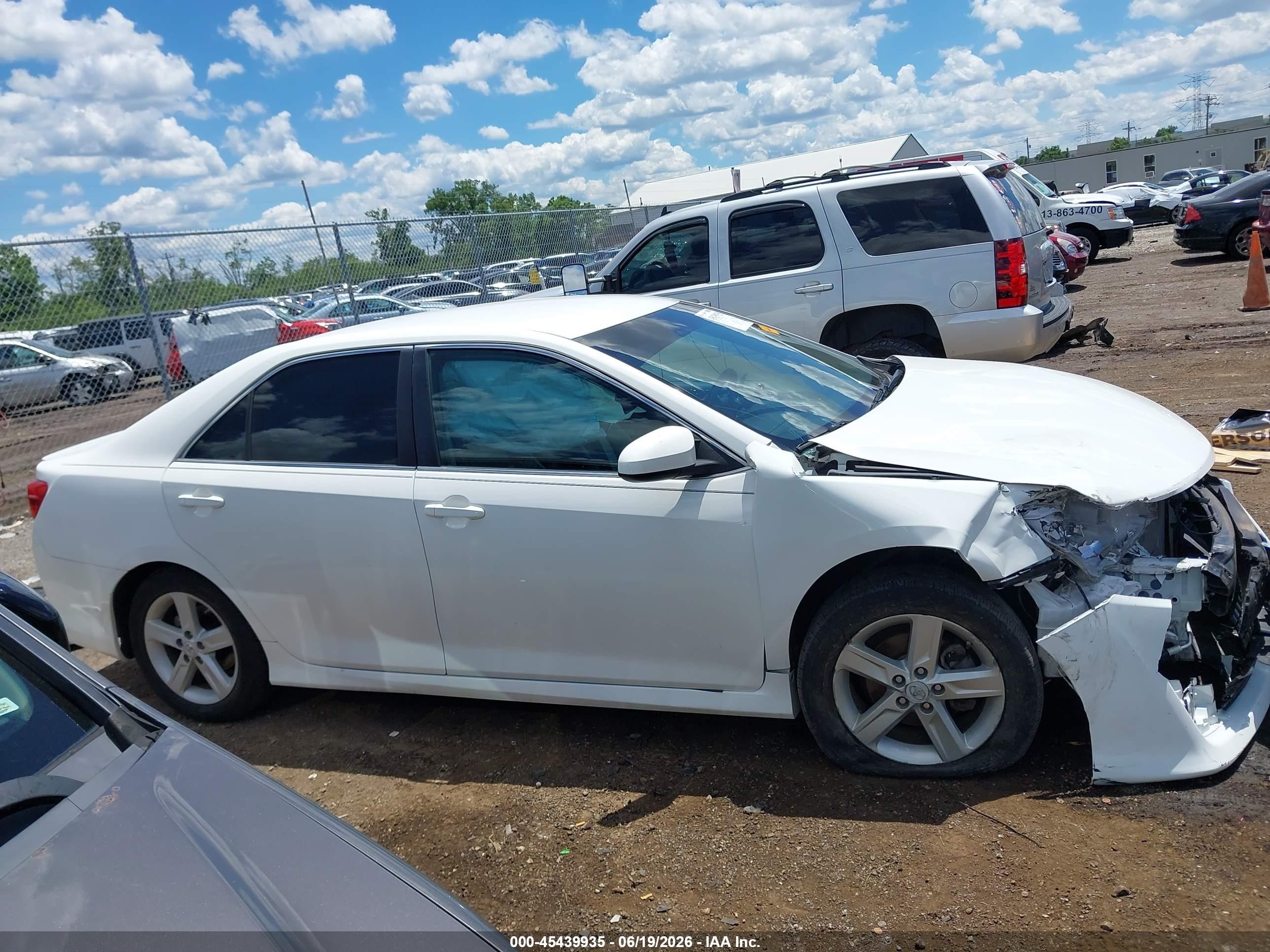 2012 Toyota Camry Se White vin: 4T1BF1FK4CU611843