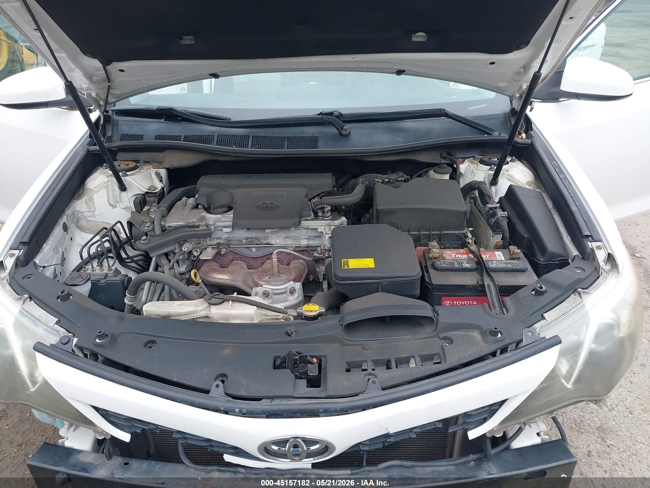 2012 Toyota Camry Se White vin: 4T1BF1FK4CU617321