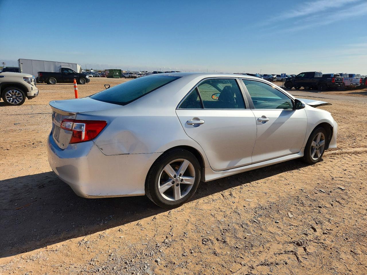 2012 Toyota Camry Se Silver vin: 4T1BF1FK4CU617562