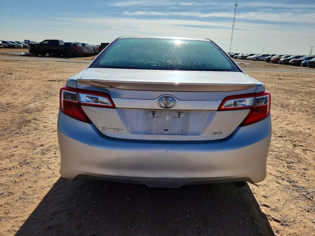 2012 Toyota Camry Se Silver vin: 4T1BF1FK4CU617562