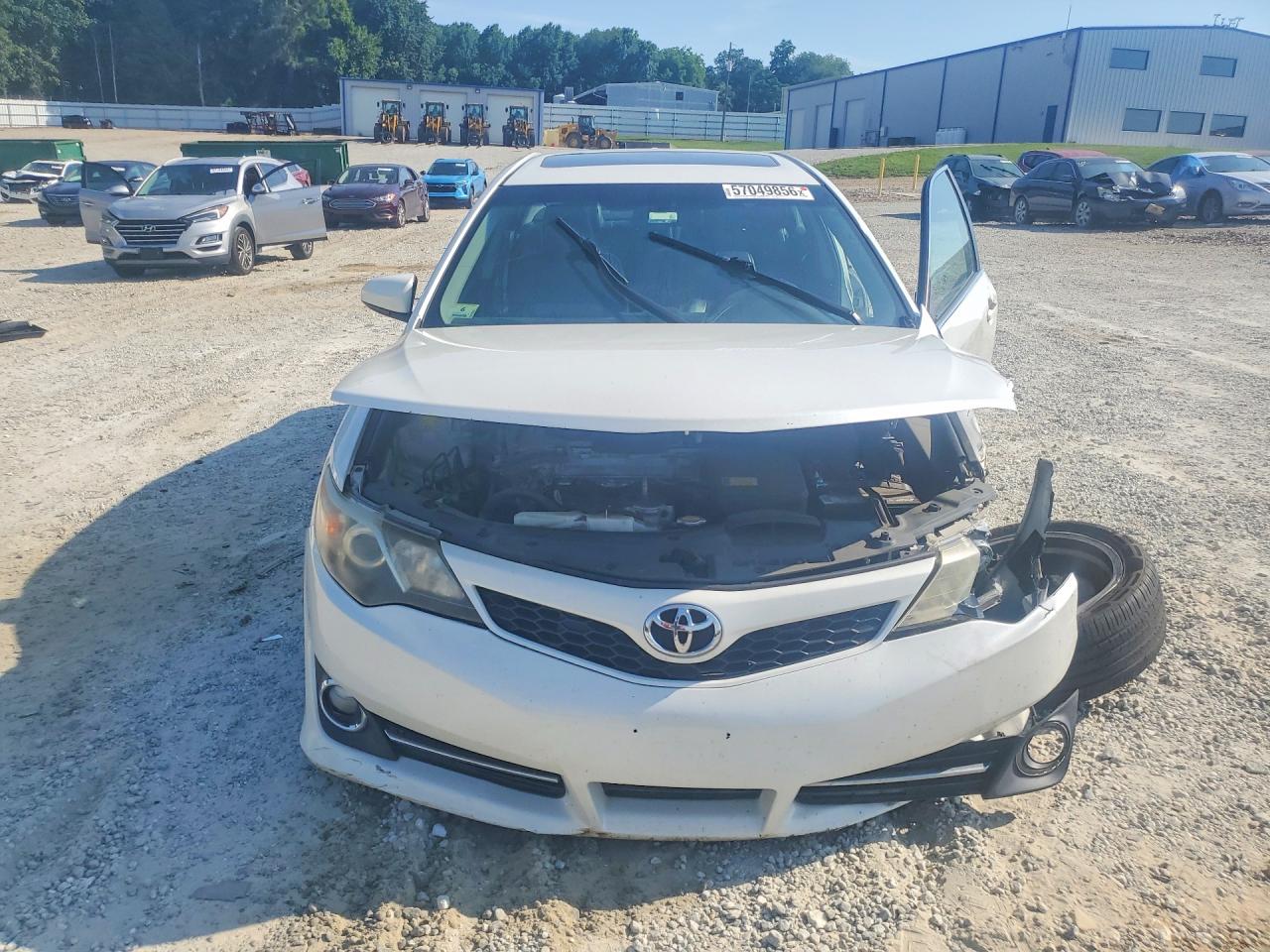 2012 Toyota Camry Se Sport Limited Edition White vin: 4T1BF1FK4CU620610
