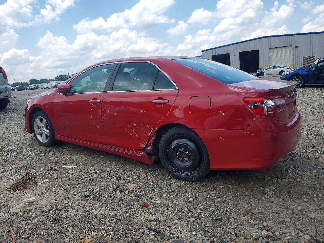 2012 Toyota Camry Se Red vin: 4T1BF1FK4CU624995