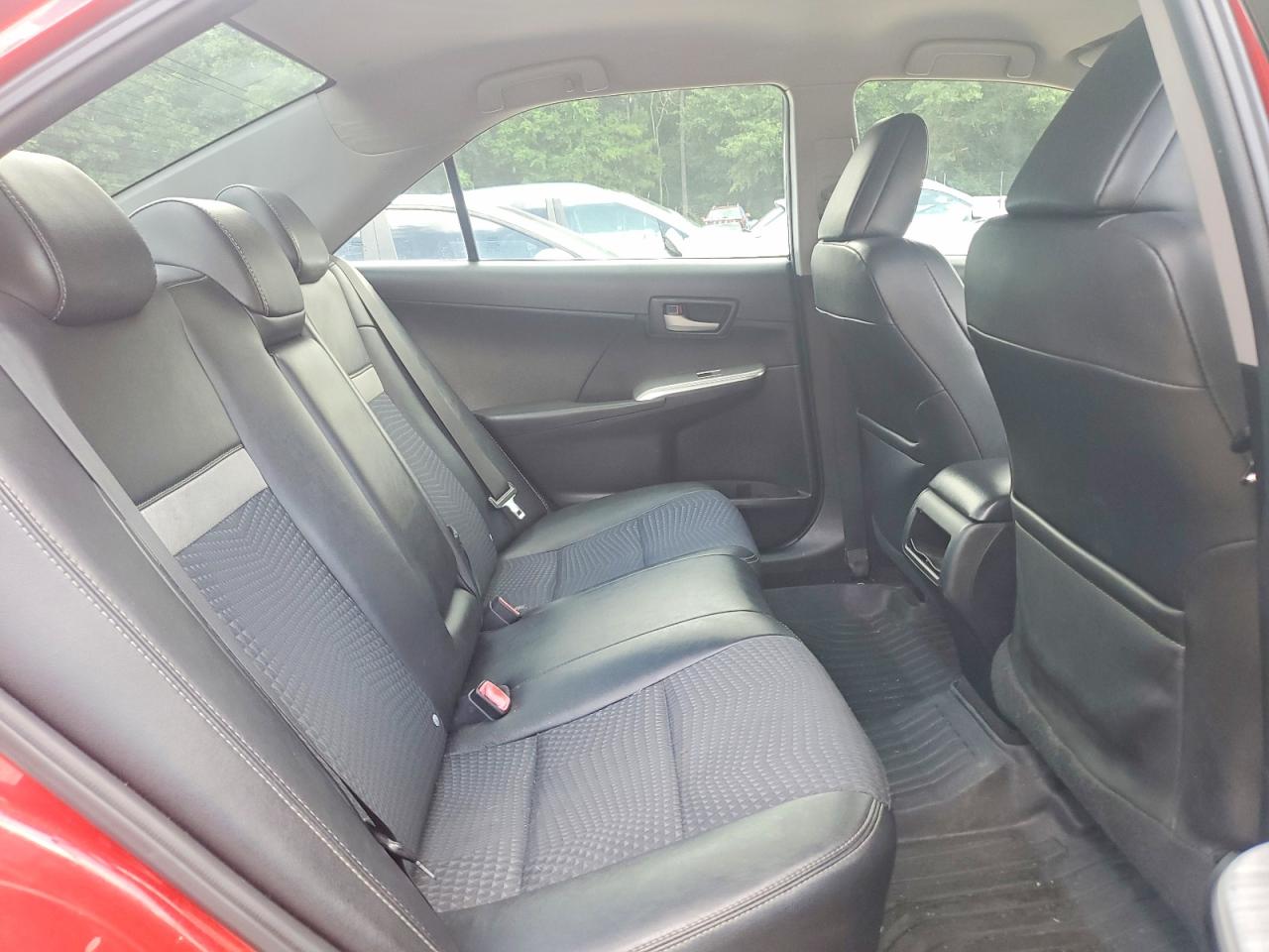 2012 Toyota Camry Se Red vin: 4T1BF1FK4CU624995