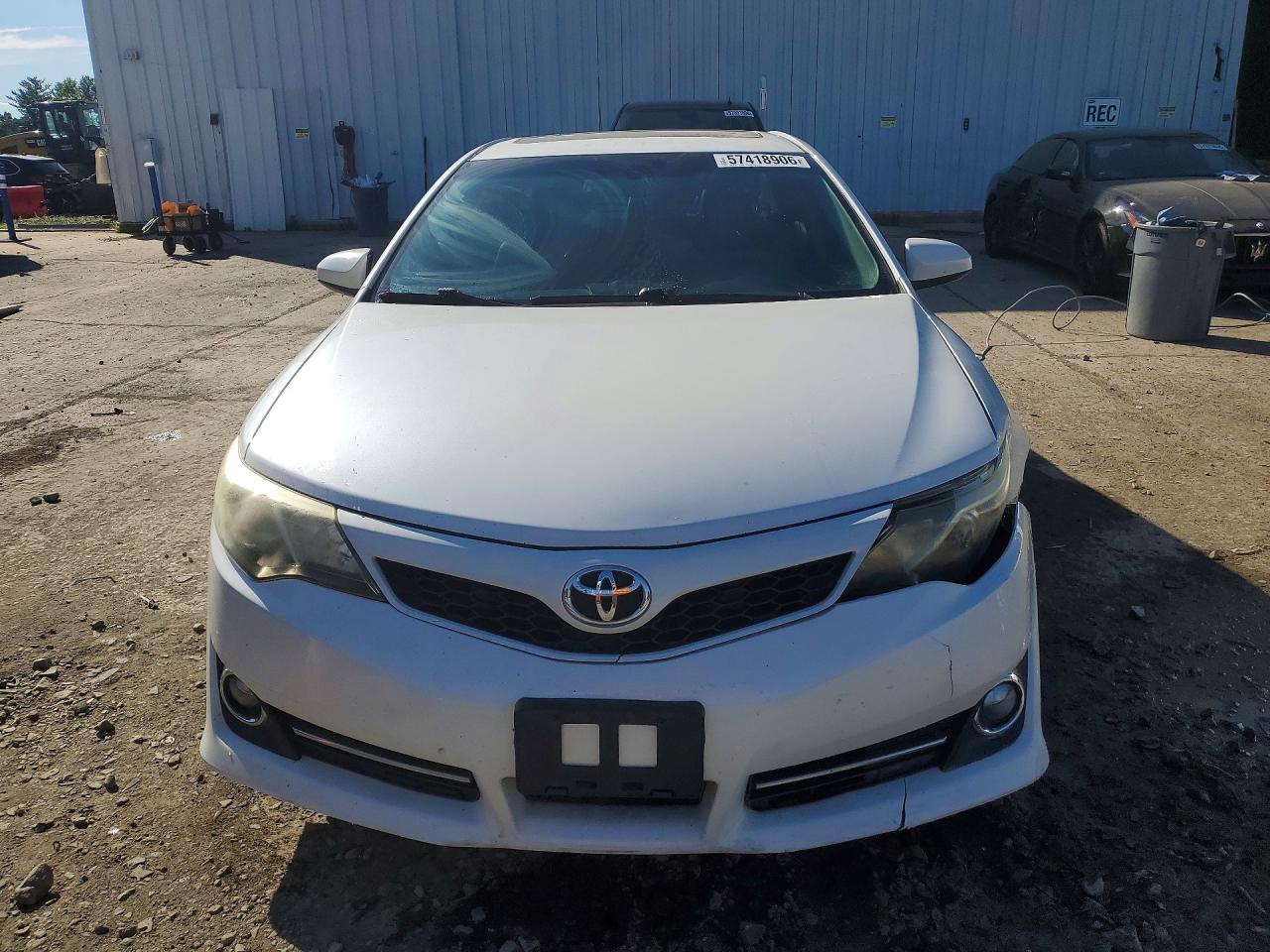 2012 Toyota Camry Se Sport Limited Edition White vin: 4T1BF1FK4CU628352