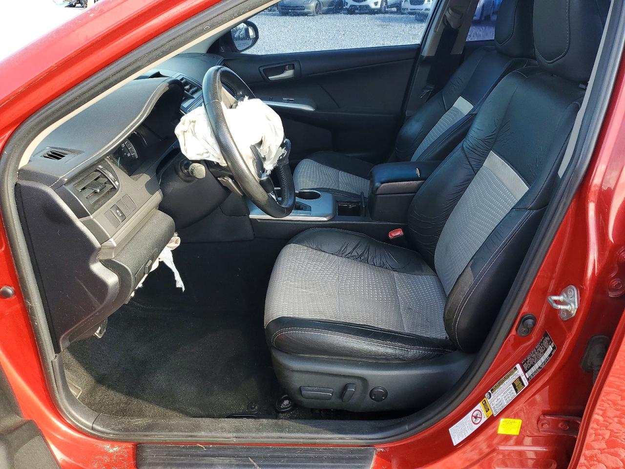 2012 Toyota Camry Se Red vin: 4T1BF1FK4CU631817