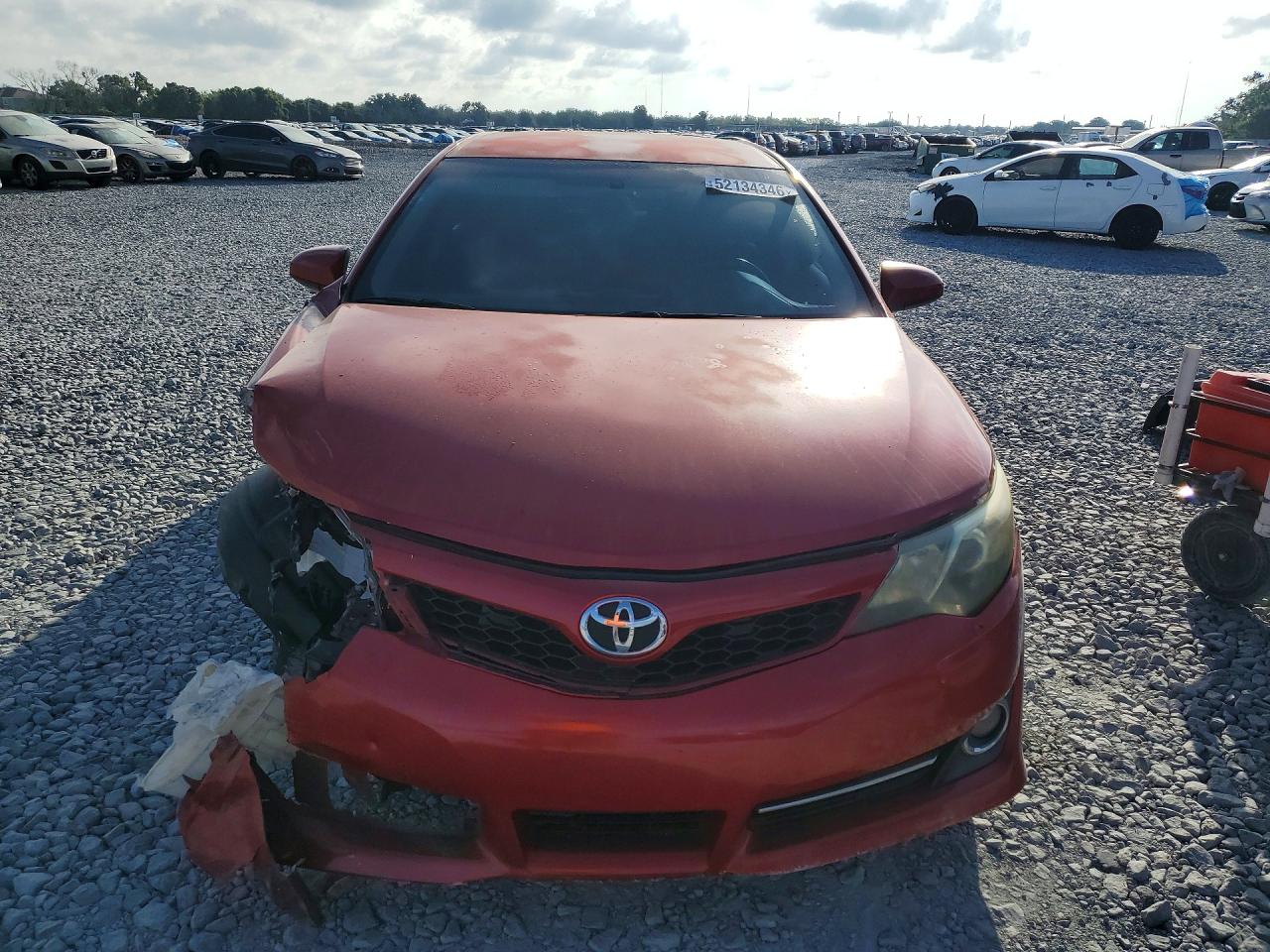 2012 Toyota Camry Se Red vin: 4T1BF1FK4CU631817