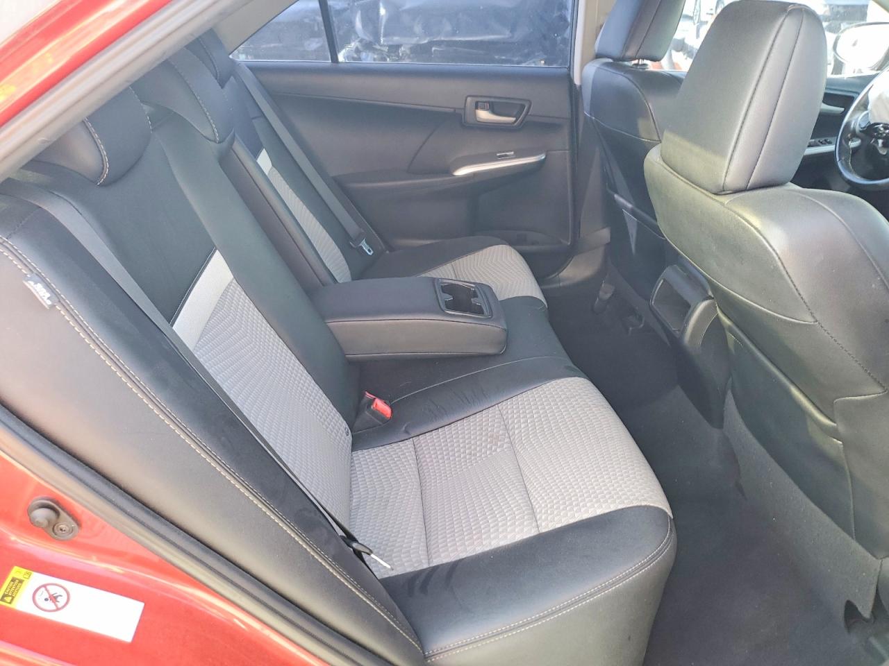 2012 Toyota Camry Se Red vin: 4T1BF1FK4CU631817