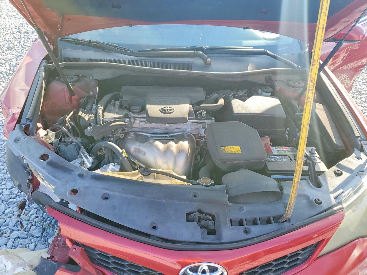 2012 Toyota Camry Se Red vin: 4T1BF1FK4CU631817