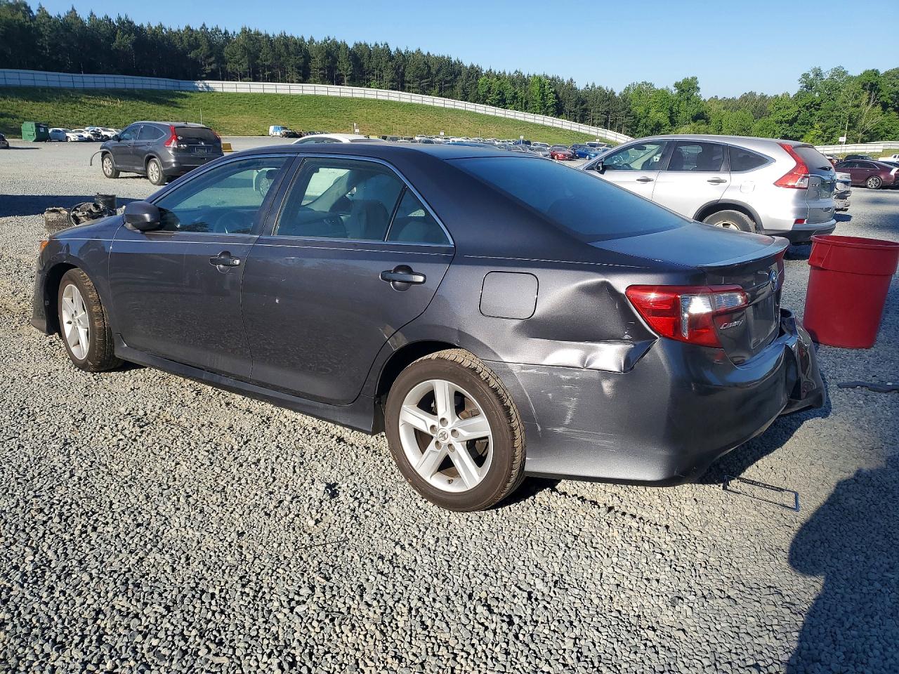 2013 Toyota Camry Se Серый vin: 4T1BF1FK4DU209984