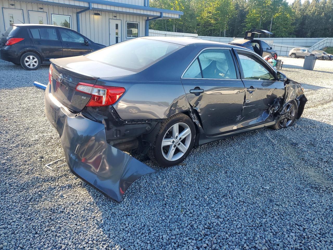 2013 Toyota Camry Se Серый vin: 4T1BF1FK4DU209984