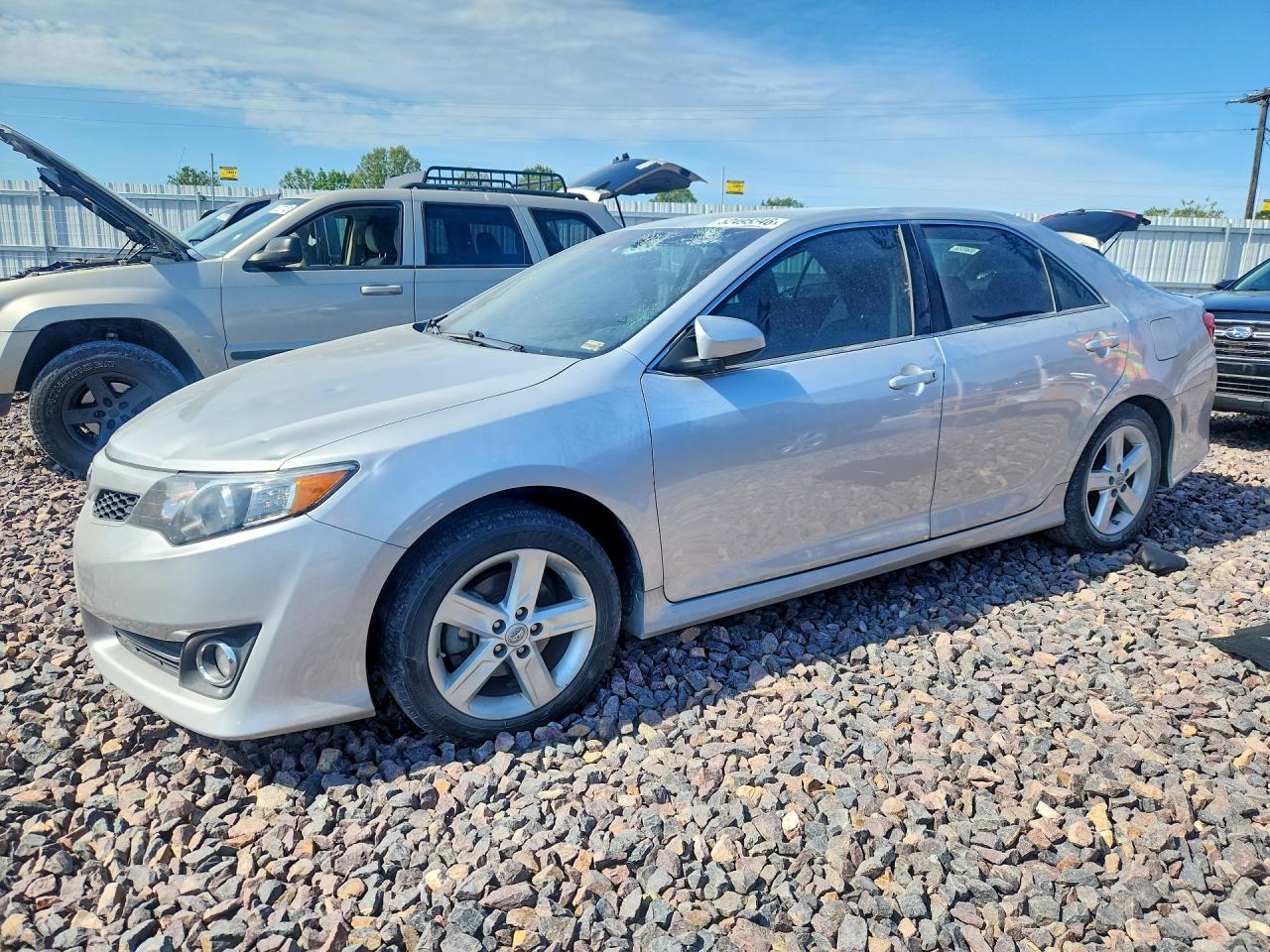 2013 Toyota Camry Se Silver vin: 4T1BF1FK4DU212299