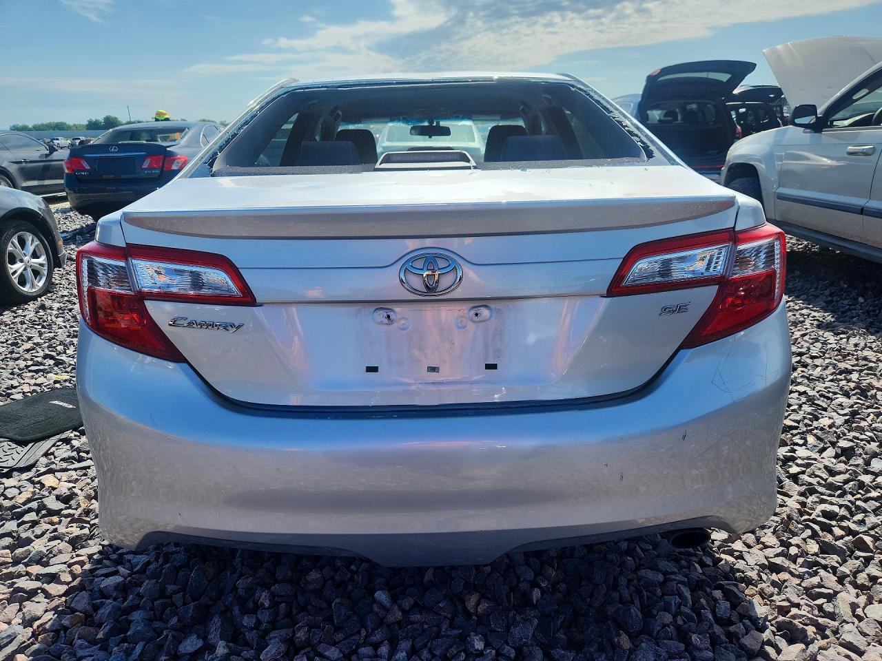 2013 Toyota Camry Se Silver vin: 4T1BF1FK4DU212299