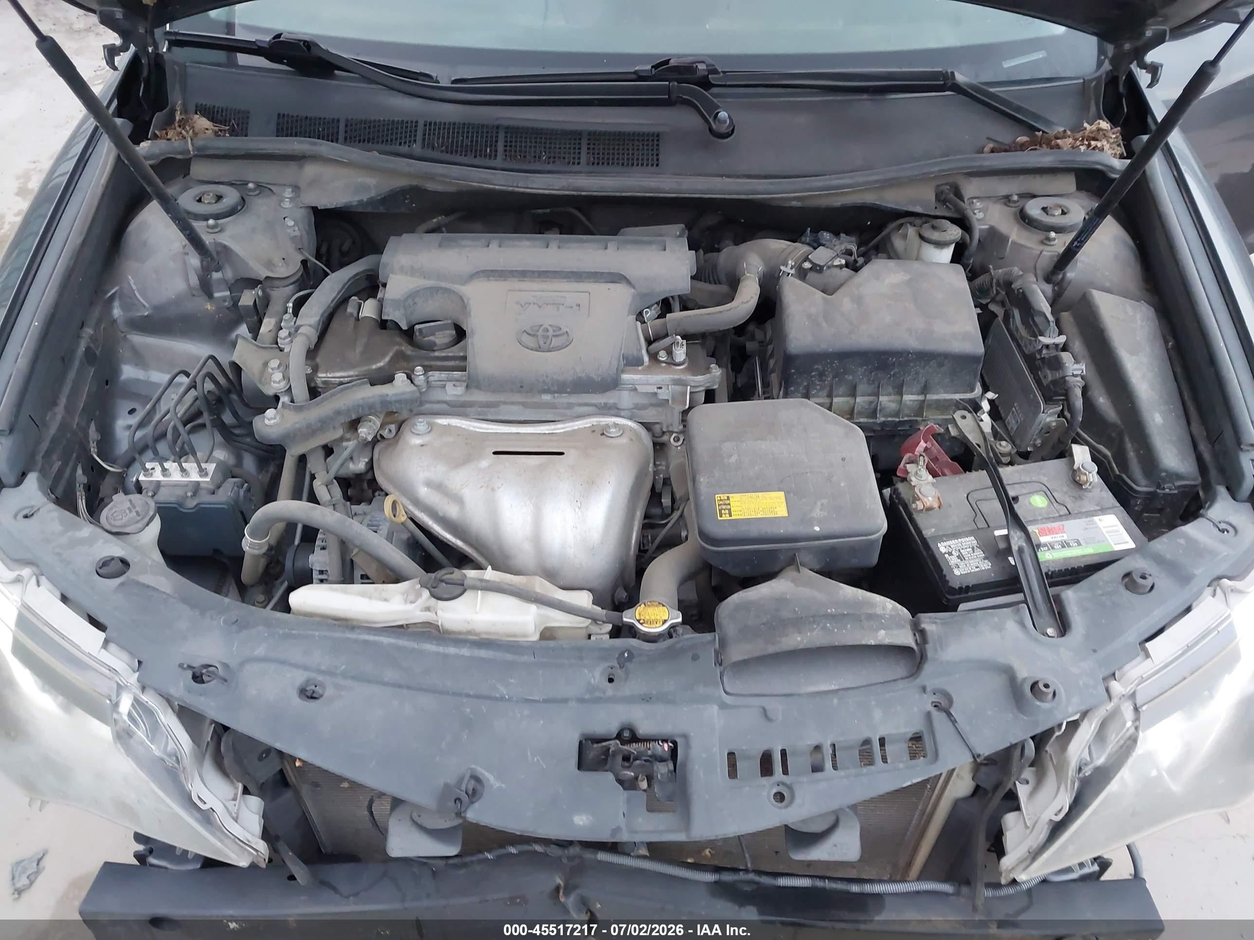 2013 Toyota Camry Se Серый vin: 4T1BF1FK4DU216174